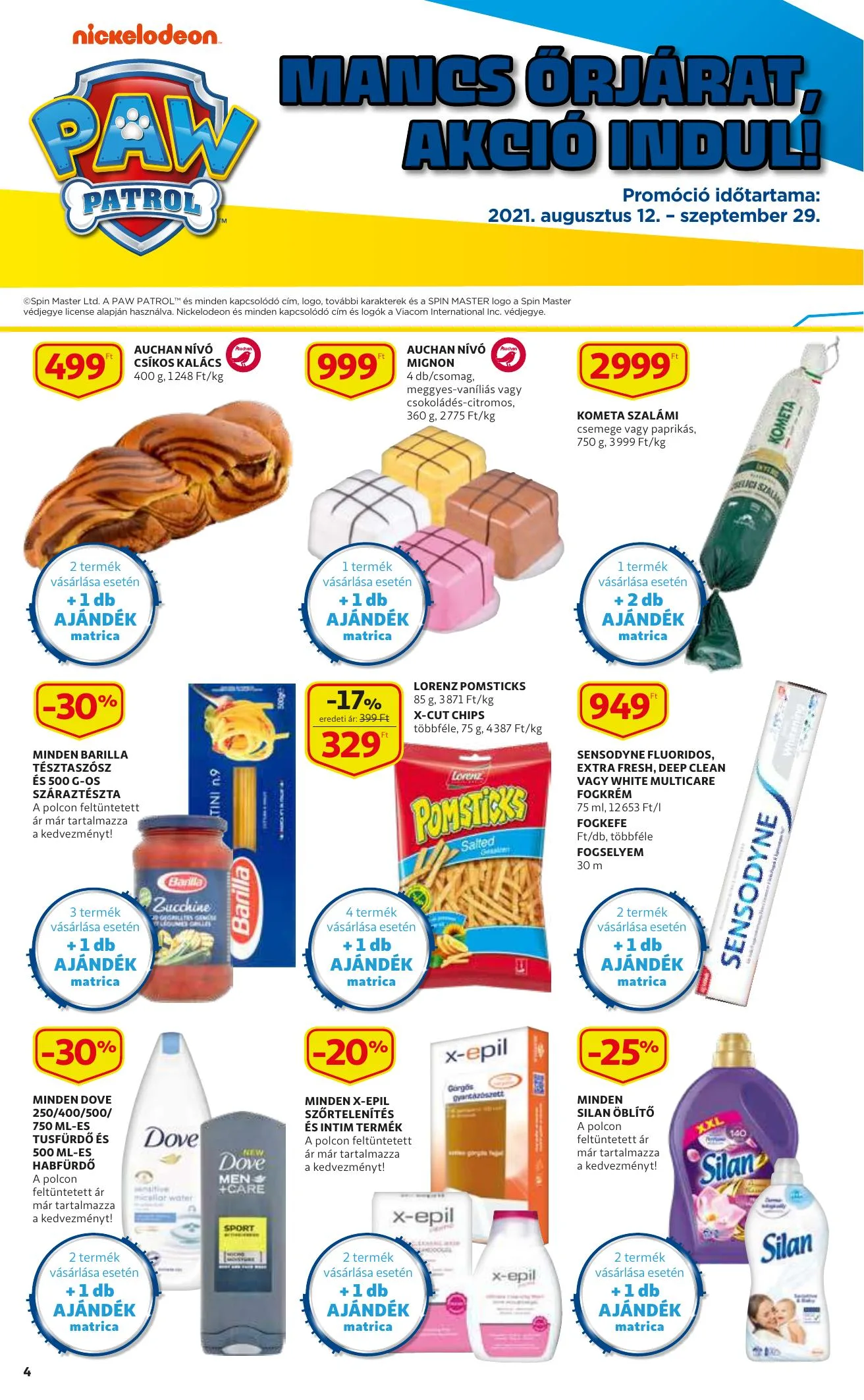 Auchan akciós újság 08.19–08.25 – 4. oldal