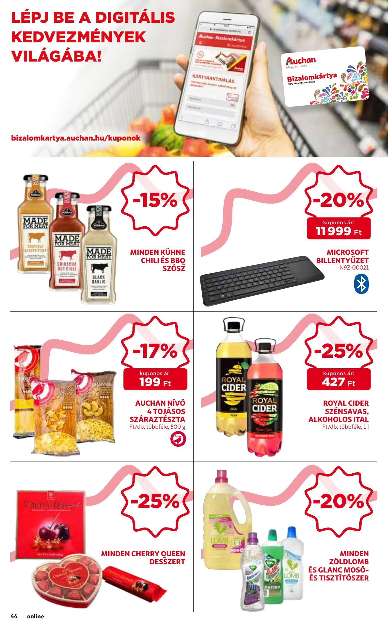 Auchan akciós újság 08.19–08.25 – 44. oldal