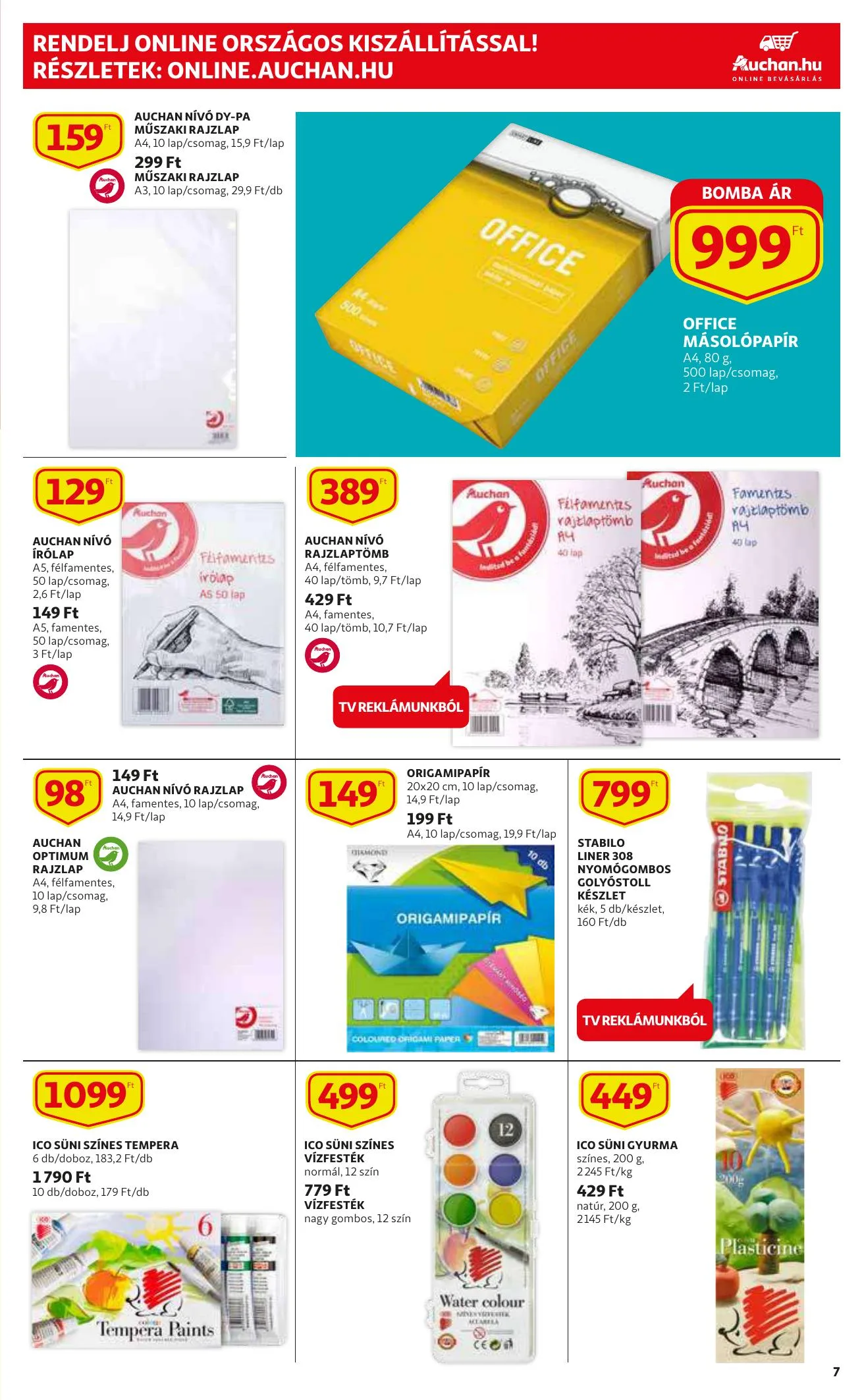 Auchan akciós újság 08.19–08.25 – 7. oldal