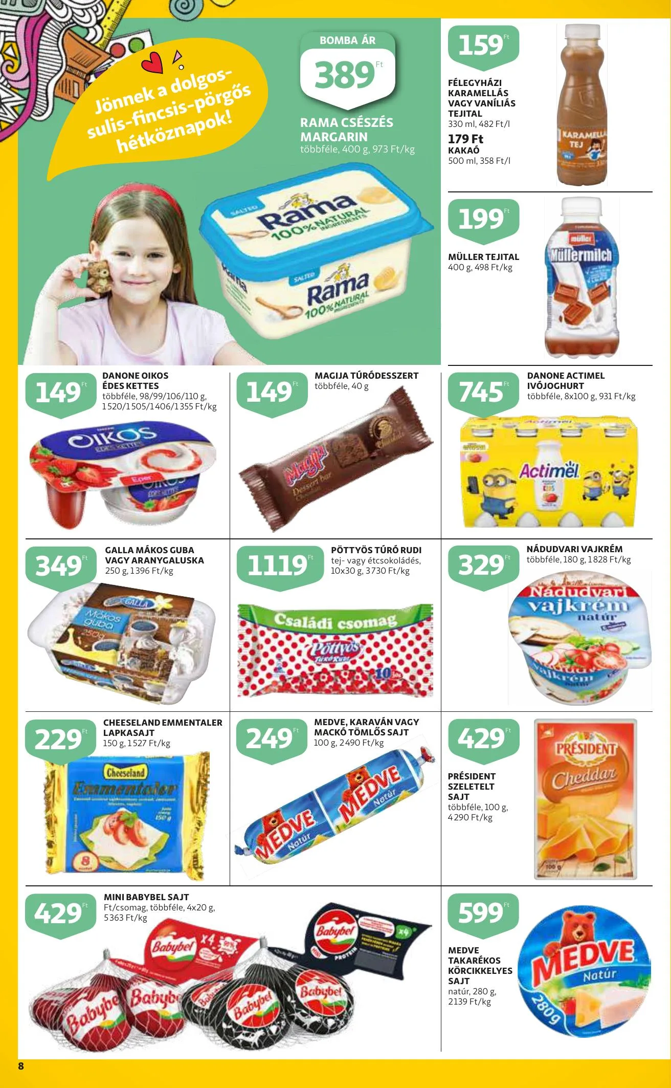 Auchan akciós újság 08.19–08.25 – 8. oldal