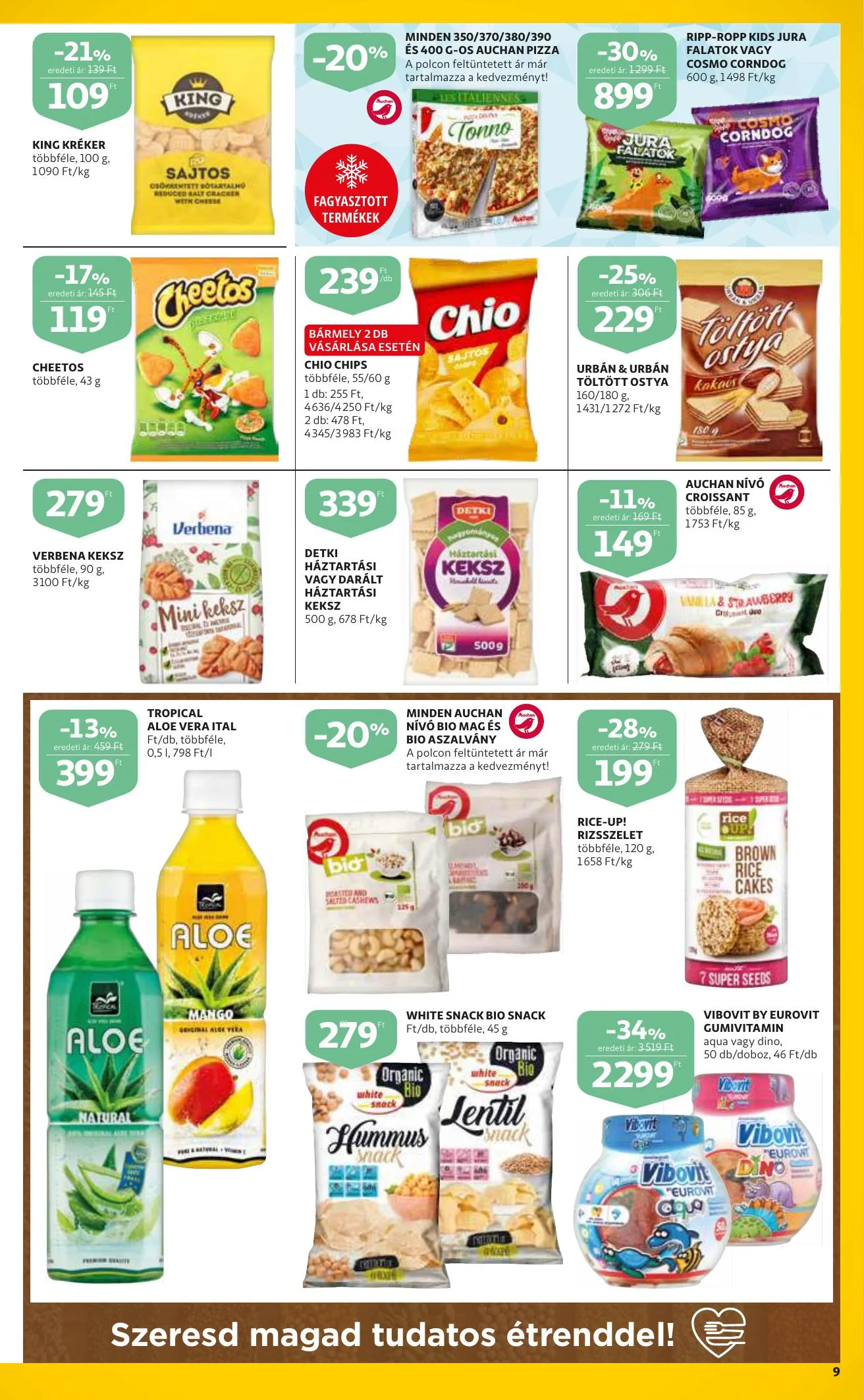 Auchan akciós újság 08.19–08.25 – 9. oldal