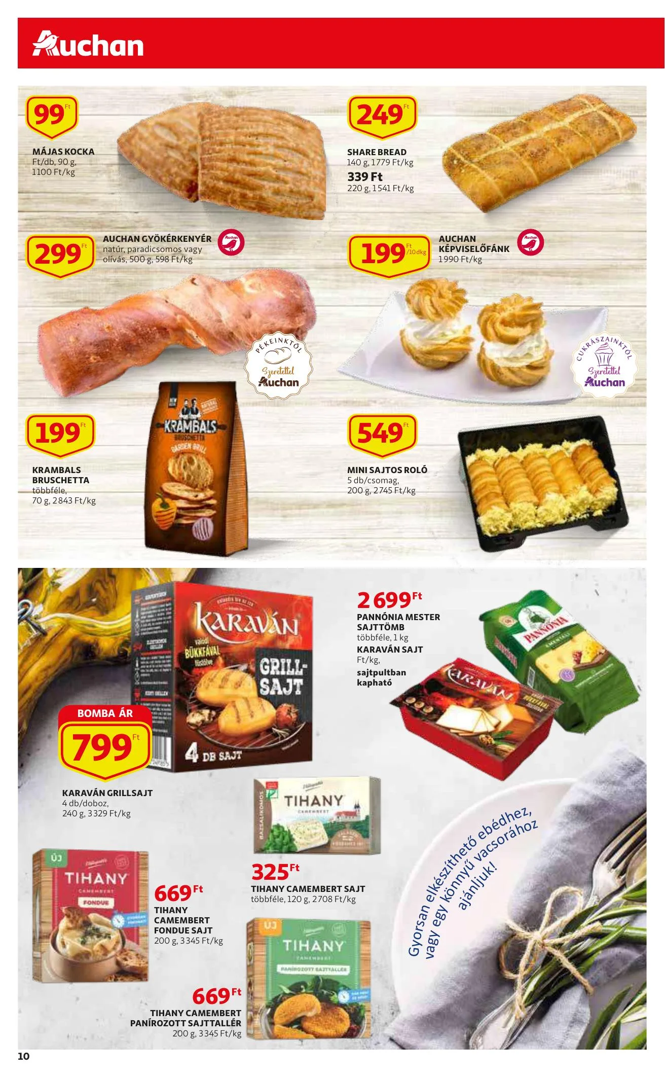 Auchan akciós újság 08.26–09.01 – 10. oldal