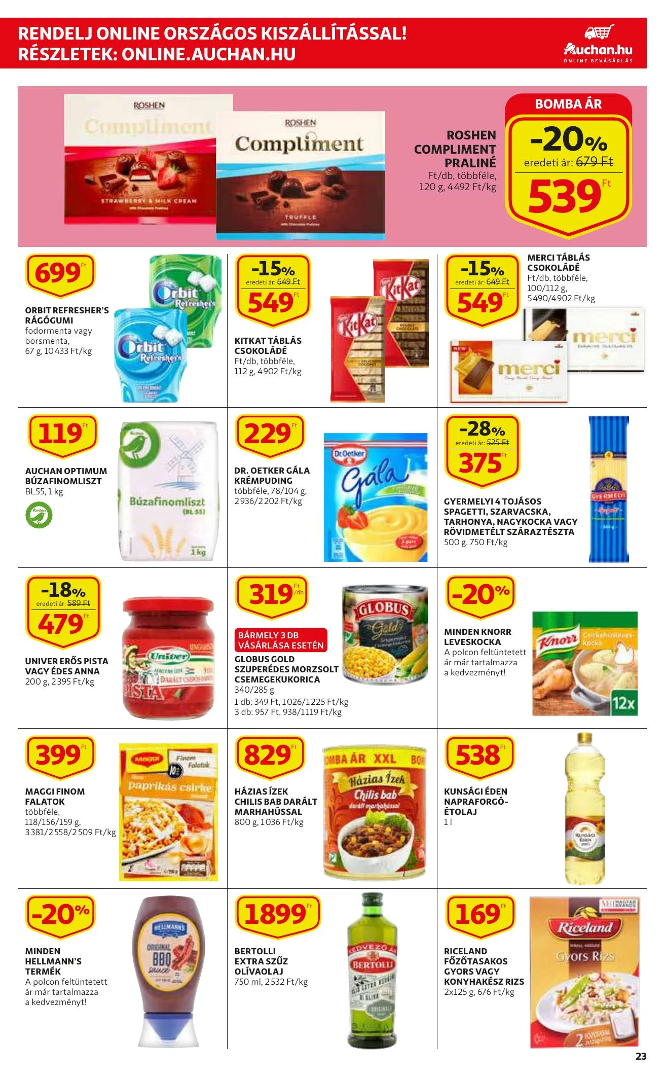 Auchan akciós újság 08.26–09.01 – 23. oldal