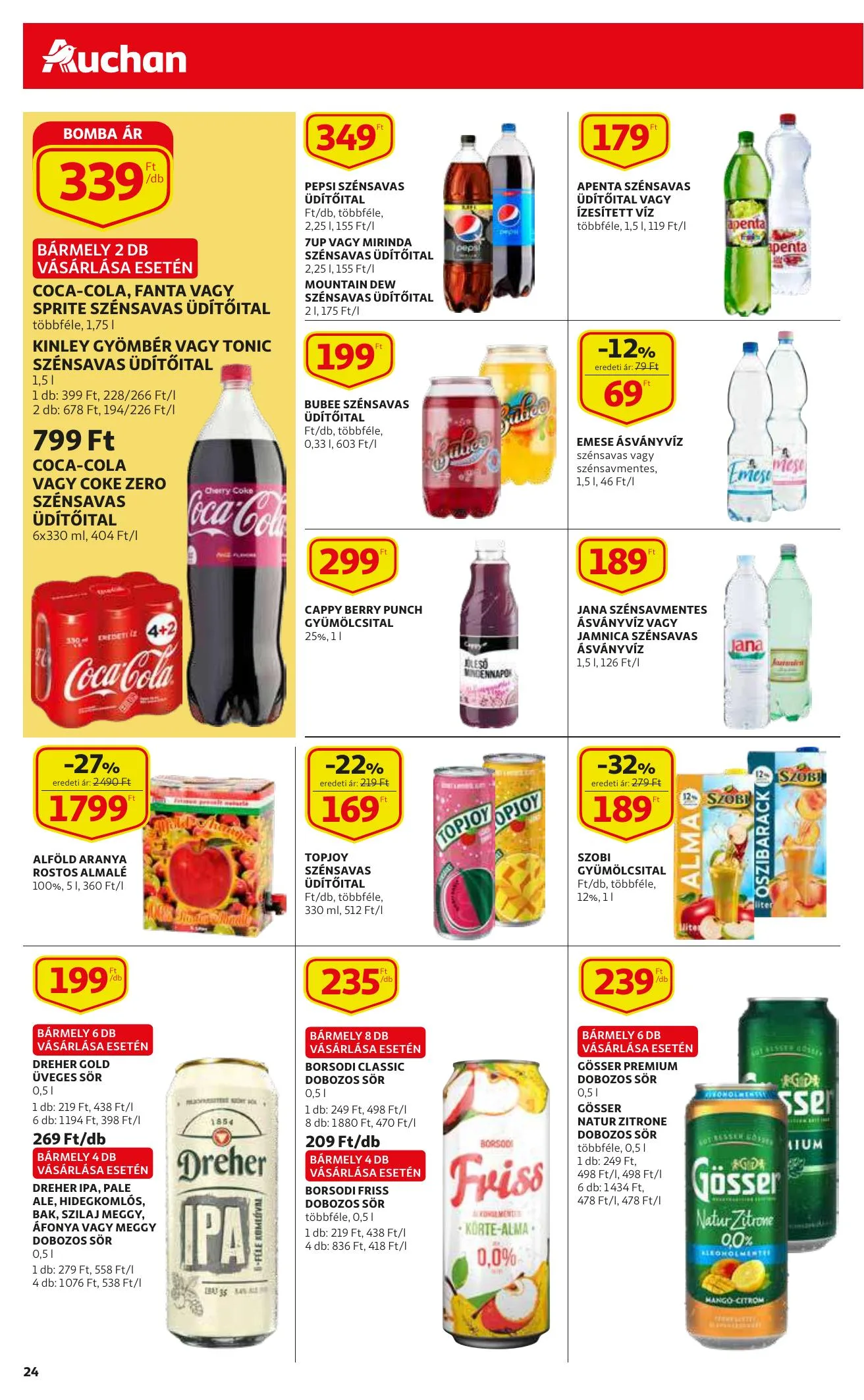 Auchan akciós újság 08.26–09.01 – 24. oldal