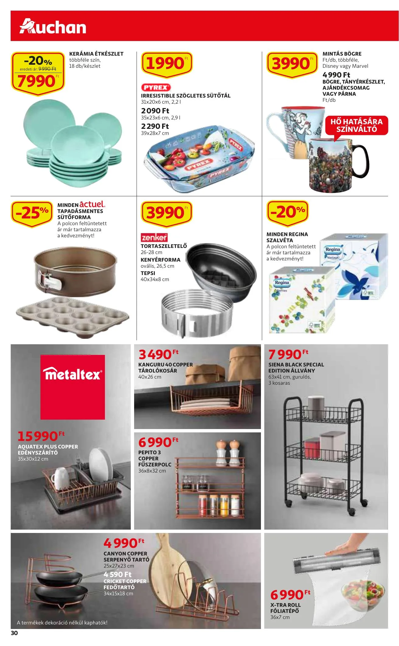 Auchan akciós újság 08.26–09.01 – 30. oldal