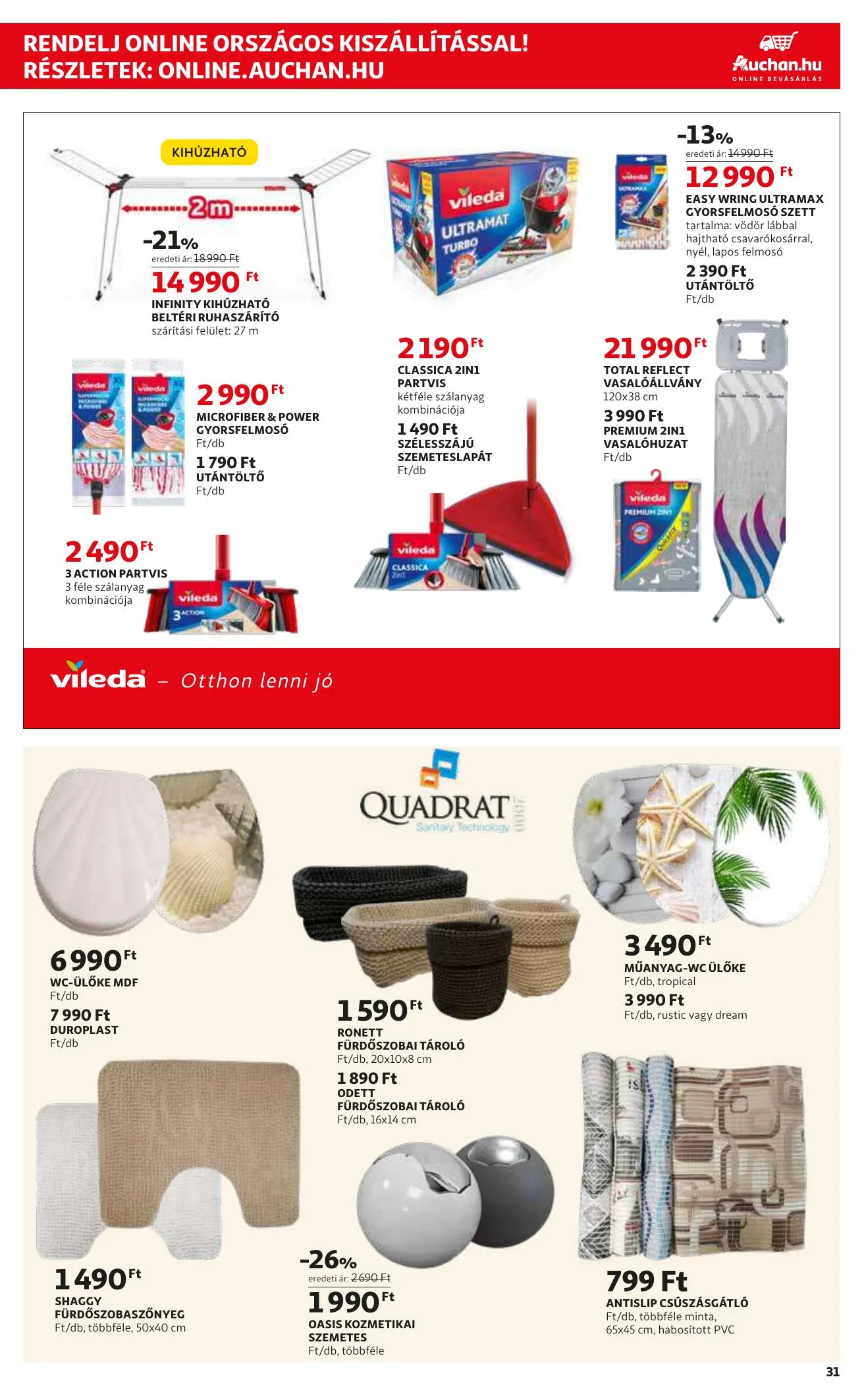 Auchan akciós újság 08.26–09.01 – 31. oldal