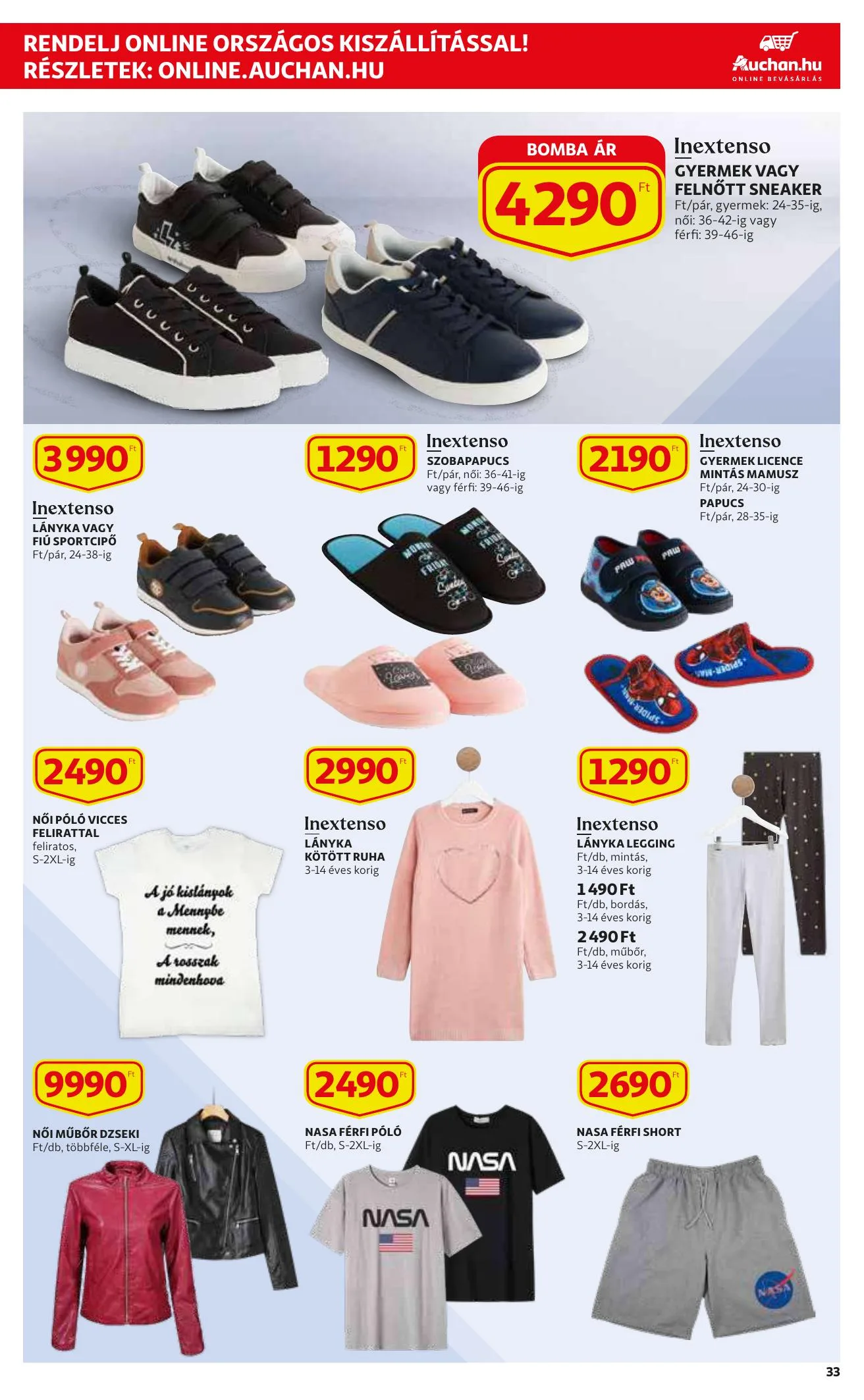 Auchan akciós újság 08.26–09.01 – 33. oldal