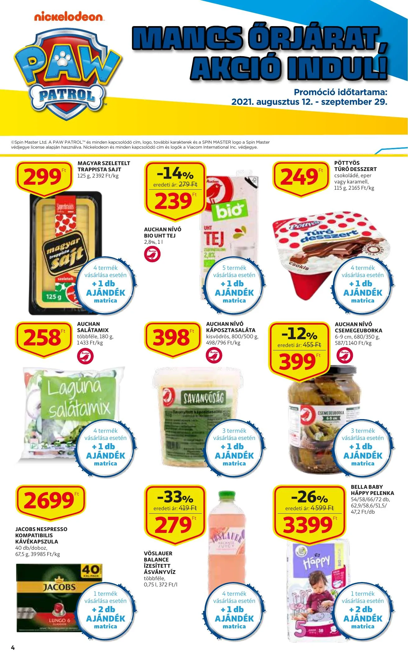 Auchan akciós újság 08.26–09.01 – 4. oldal