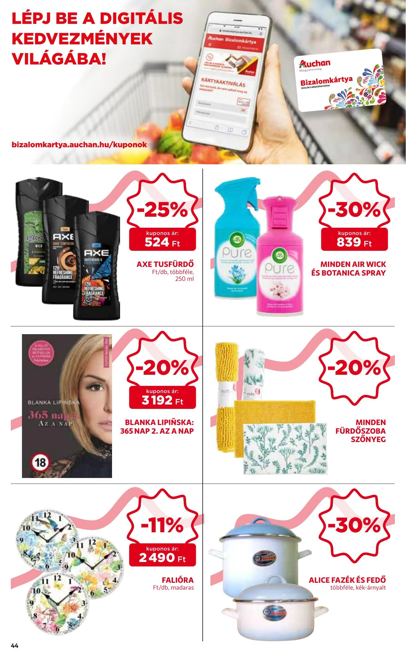 Auchan akciós újság 08.26–09.01 – 44. oldal