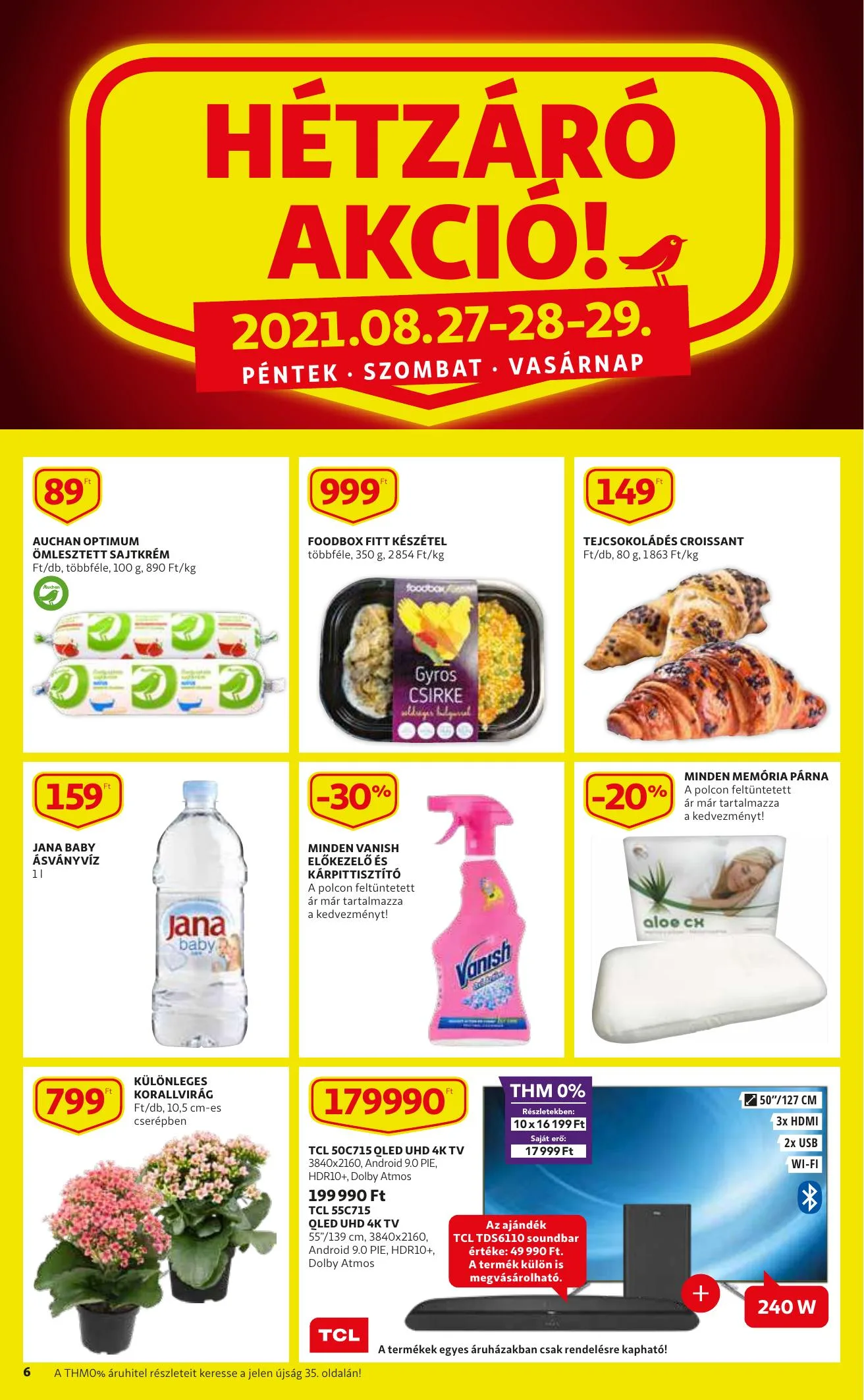Auchan akciós újság 08.26–09.01 – 6. oldal