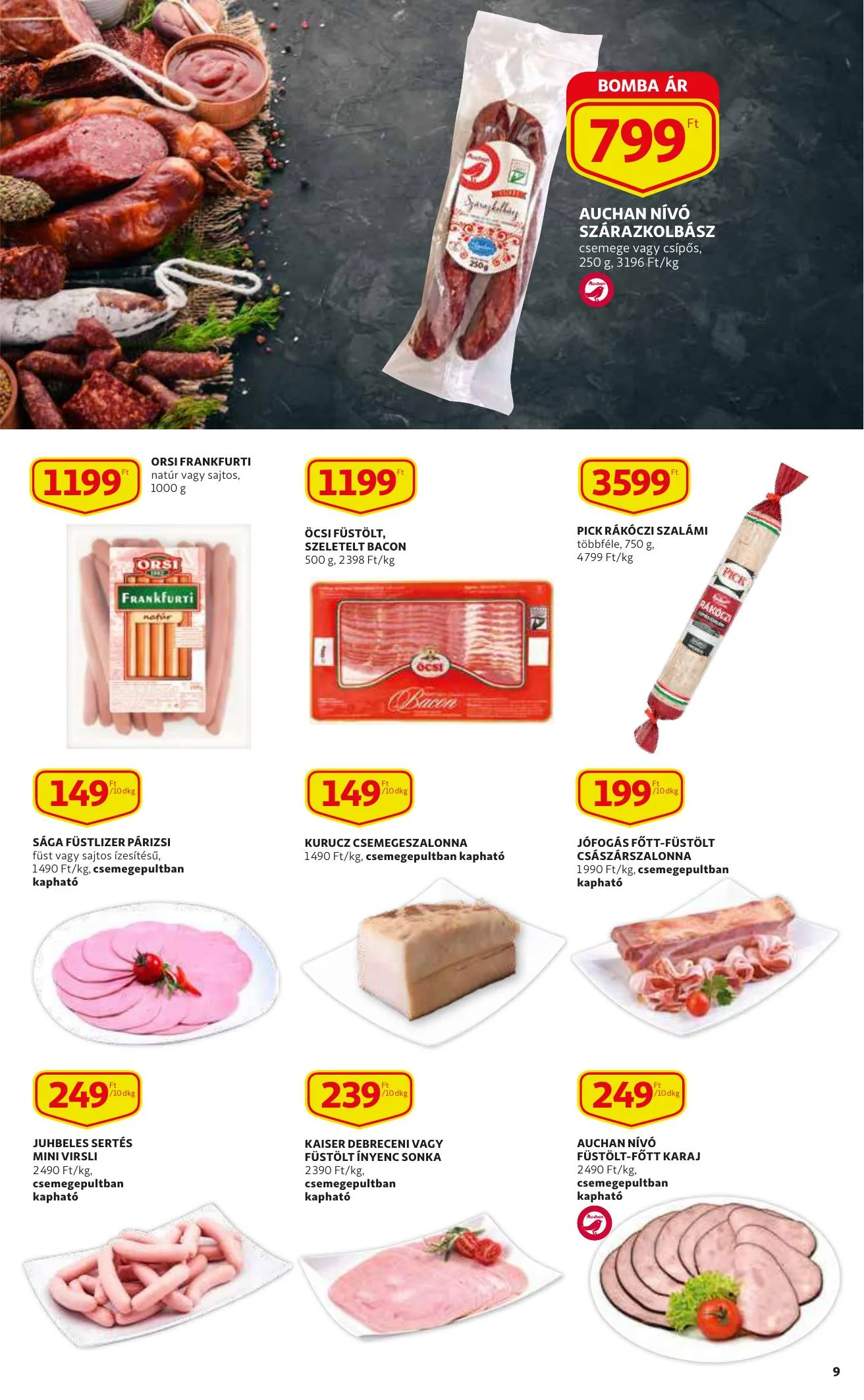 Auchan akciós újság 08.26–09.01 – 9. oldal