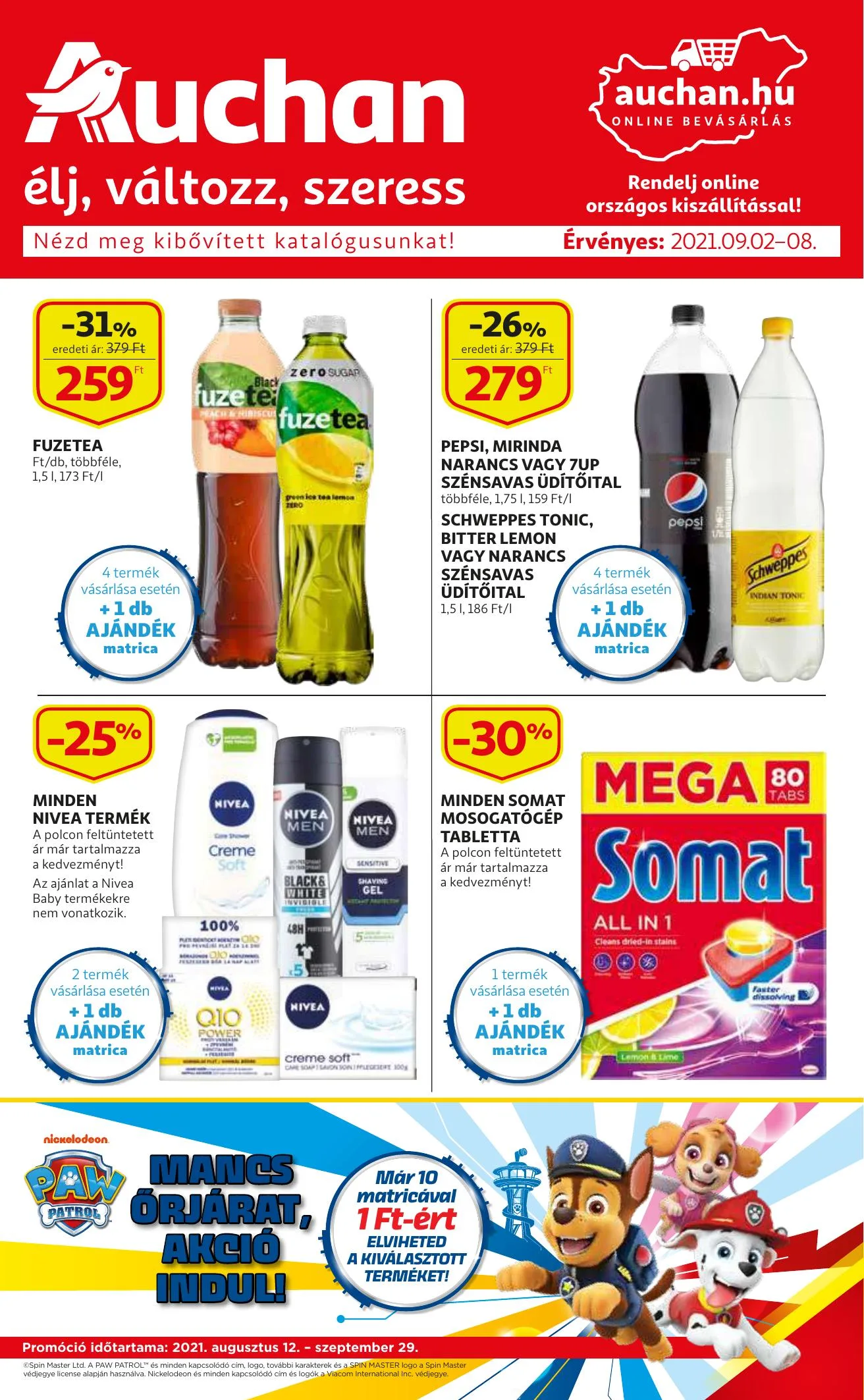 Auchan akciós újság 09.02–09.08