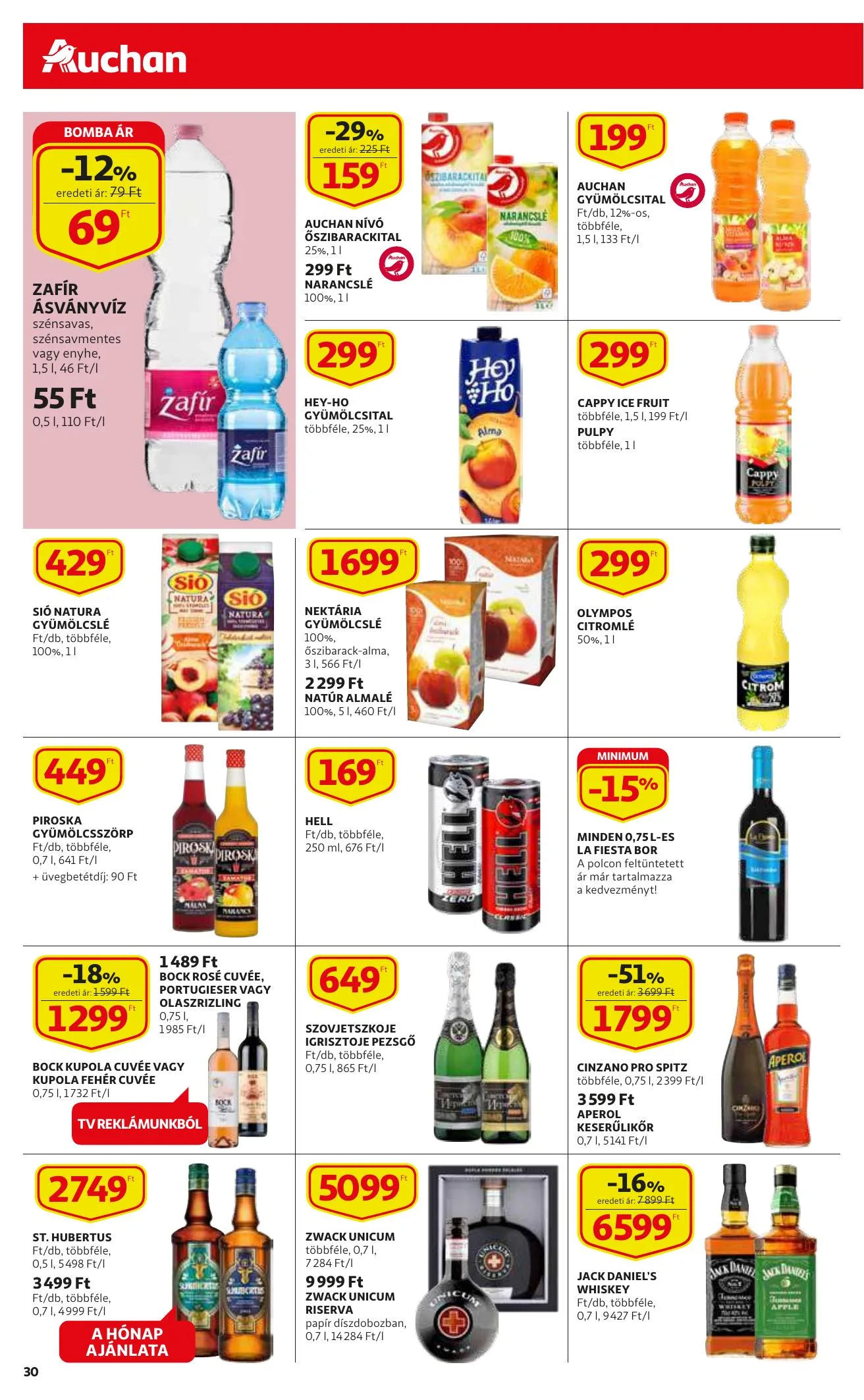 Auchan akciós újság 09.02–09.08 – 30. oldal