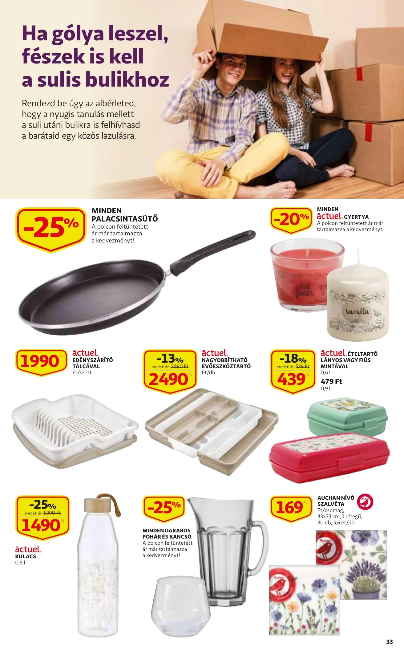 Auchan akciós újság 09.02–09.08 – 33. oldal