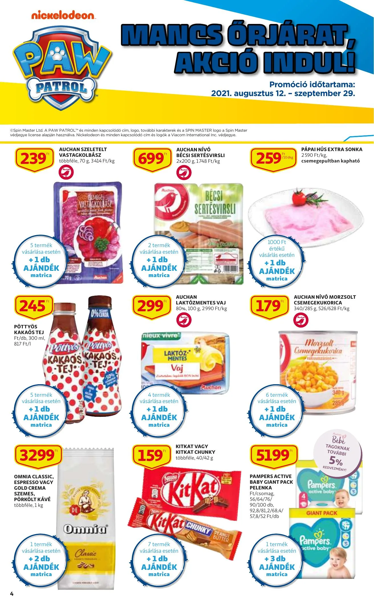 Auchan akciós újság 09.02–09.08 – 4. oldal