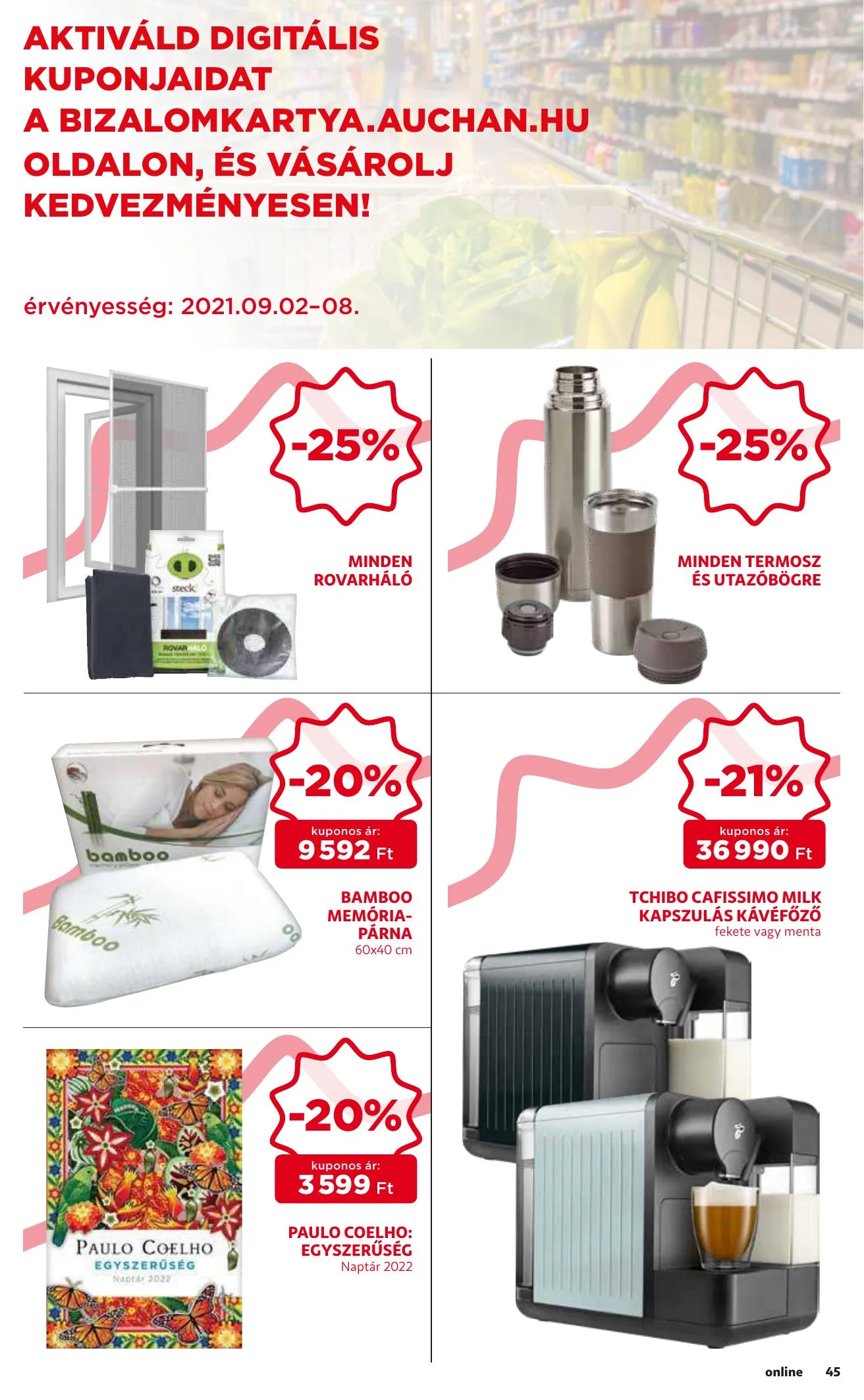 Auchan akciós újság 09.02–09.08 – 45. oldal
