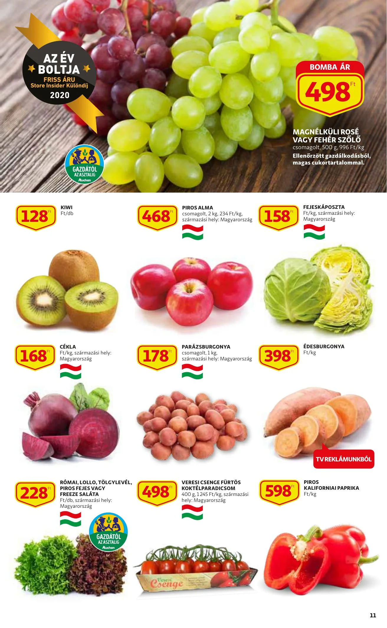 Auchan akciós újság 09.09–09.15 – 11. oldal