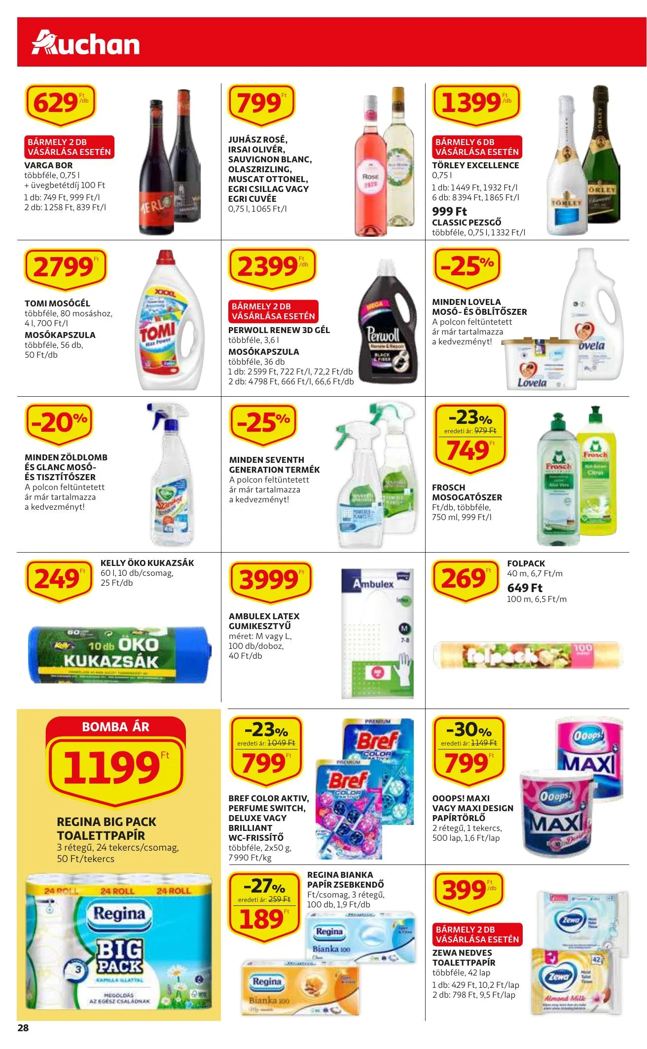 Auchan akciós újság 09.09–09.15 – 28. oldal
