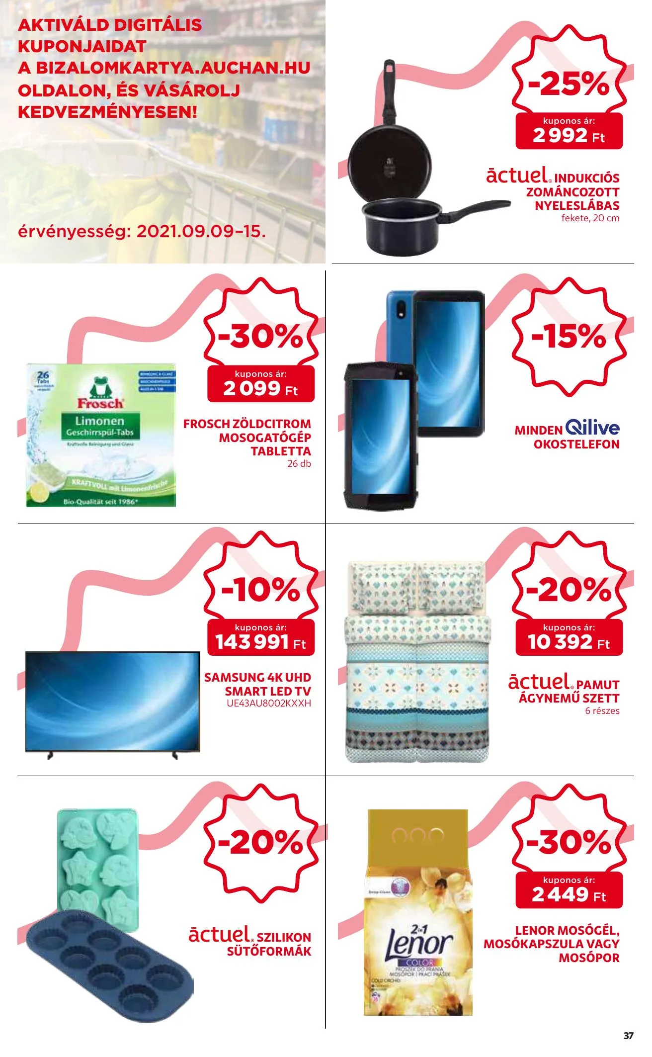 Auchan akciós újság 09.09–09.15 – 37. oldal