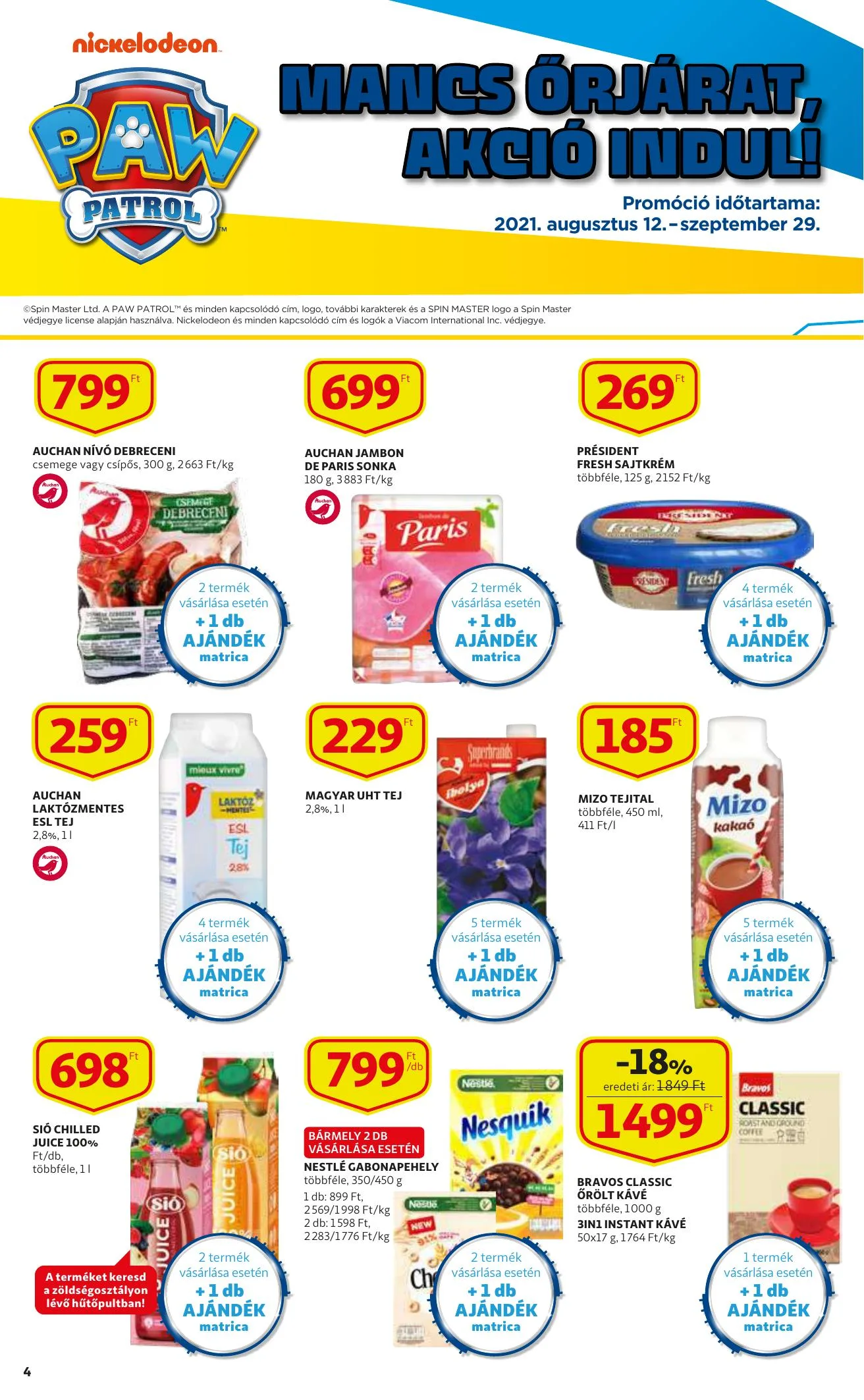 Auchan akciós újság 09.09–09.15 – 4. oldal