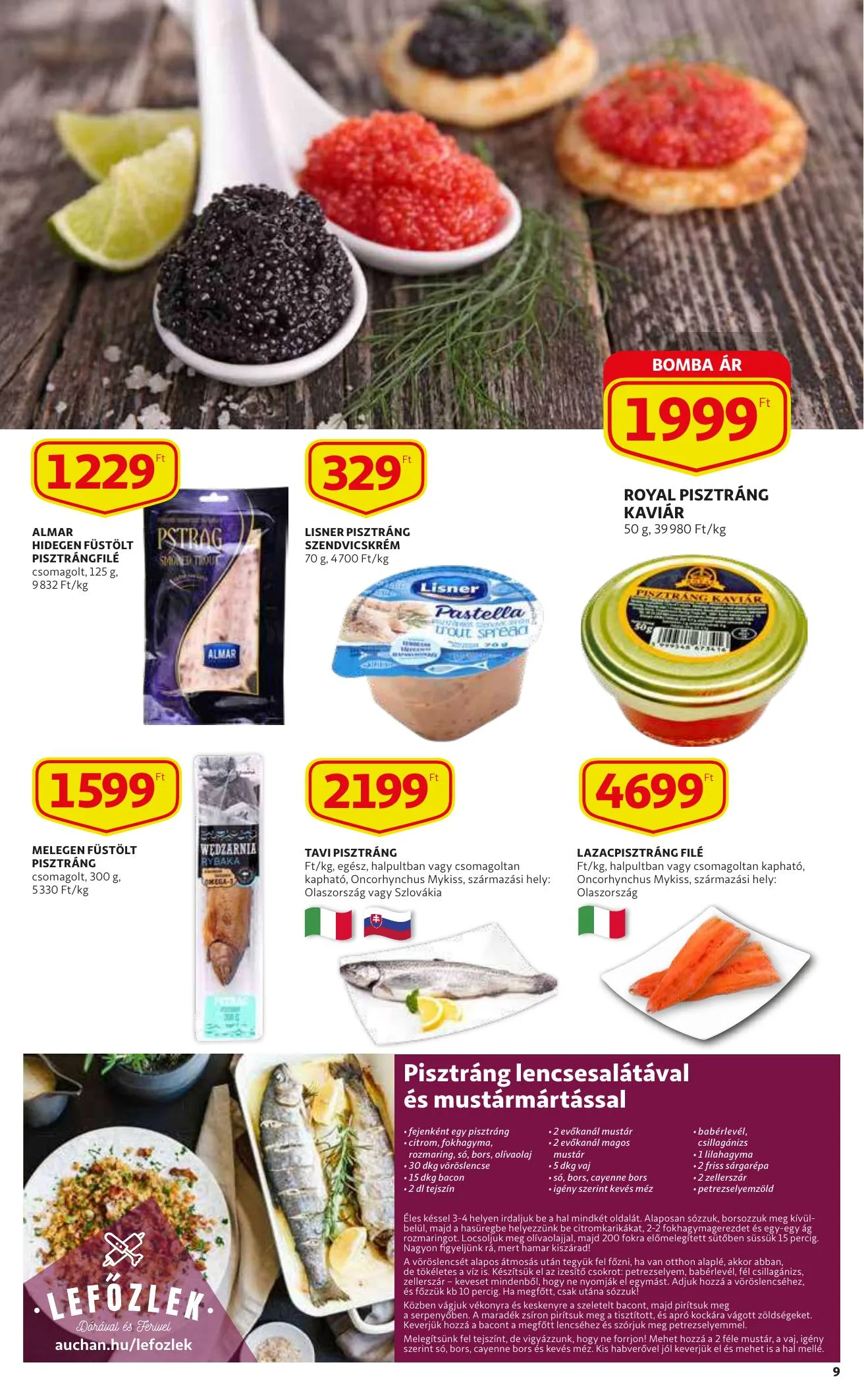 Auchan akciós újság 09.09–09.15 – 9. oldal