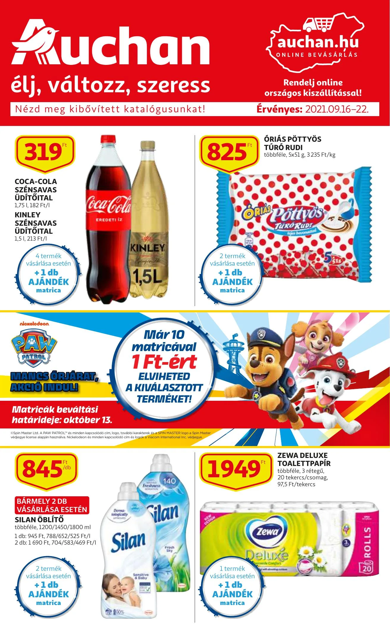 Auchan akciós újság 09.16–09.22