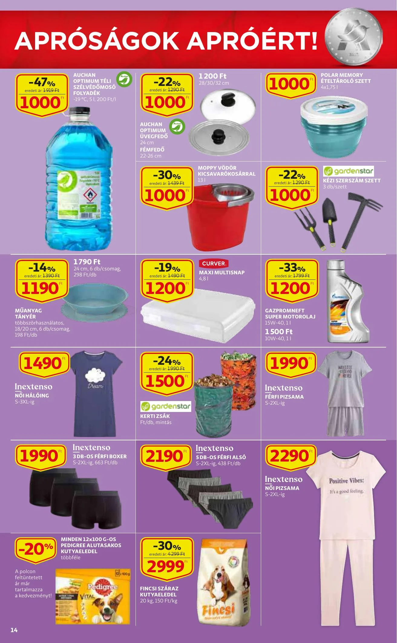 Auchan akciós újság 09.16–09.22 – 14. oldal