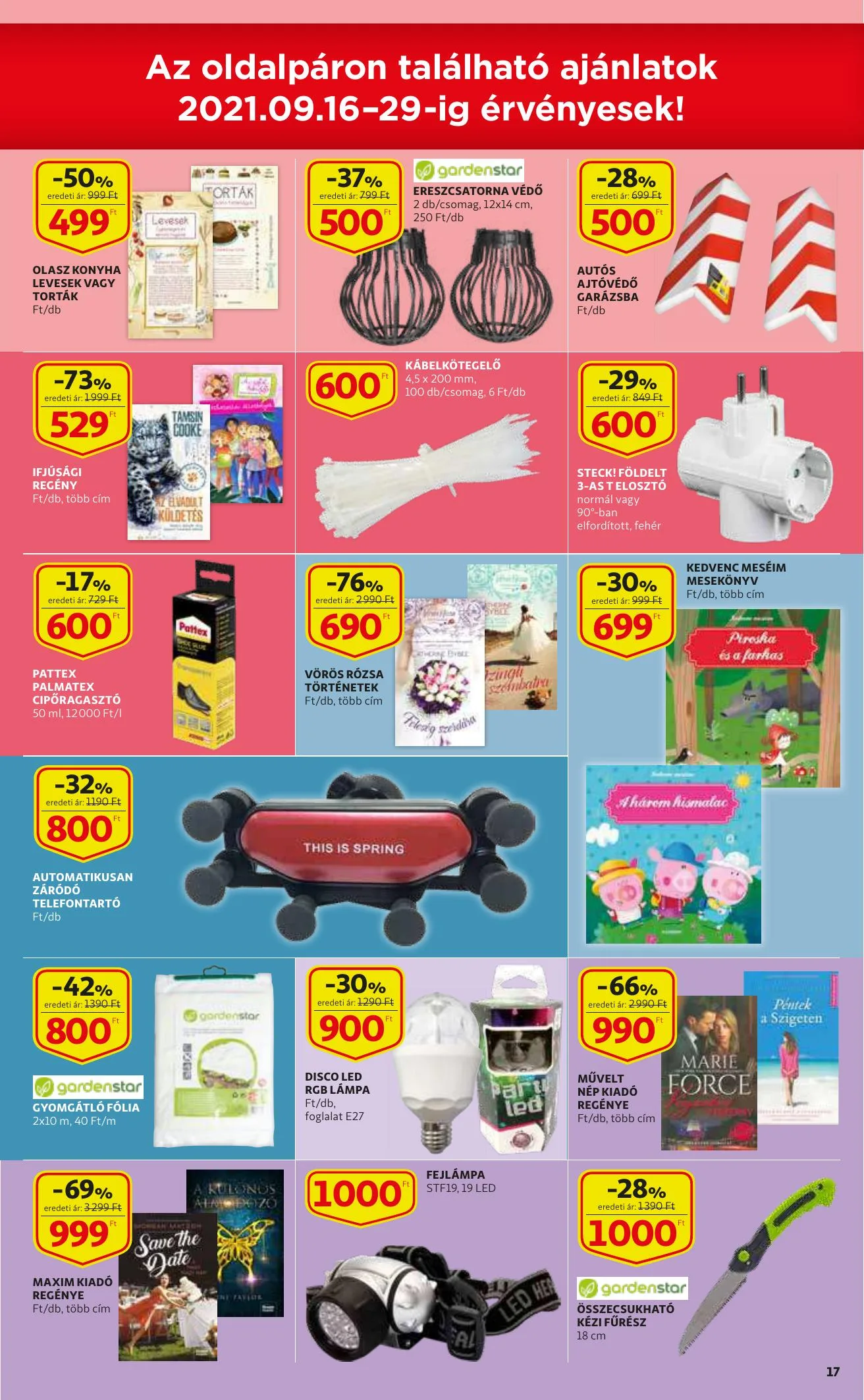 Auchan akciós újság 09.16–09.22 – 17. oldal