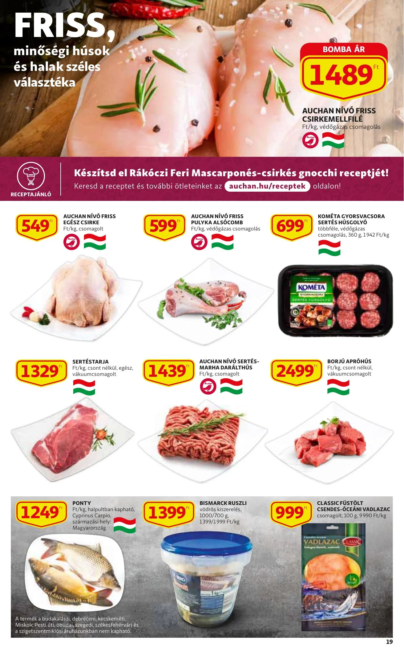 Auchan akciós újság 09.16–09.22 – 19. oldal