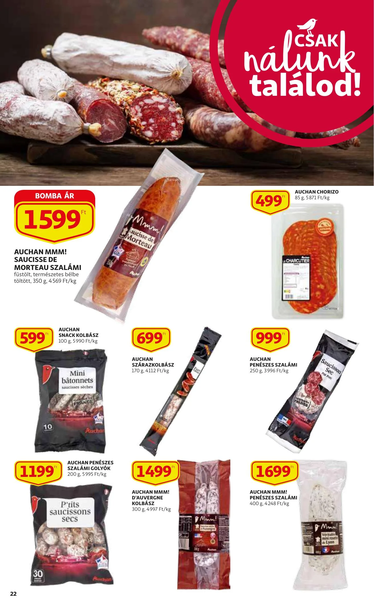 Auchan akciós újság 09.16–09.22 – 22. oldal