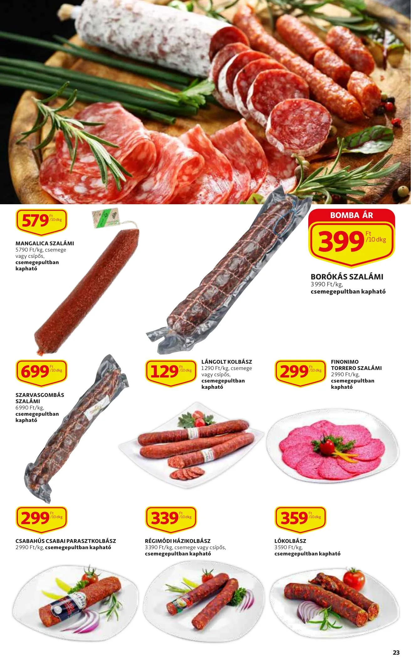 Auchan akciós újság 09.16–09.22 – 23. oldal