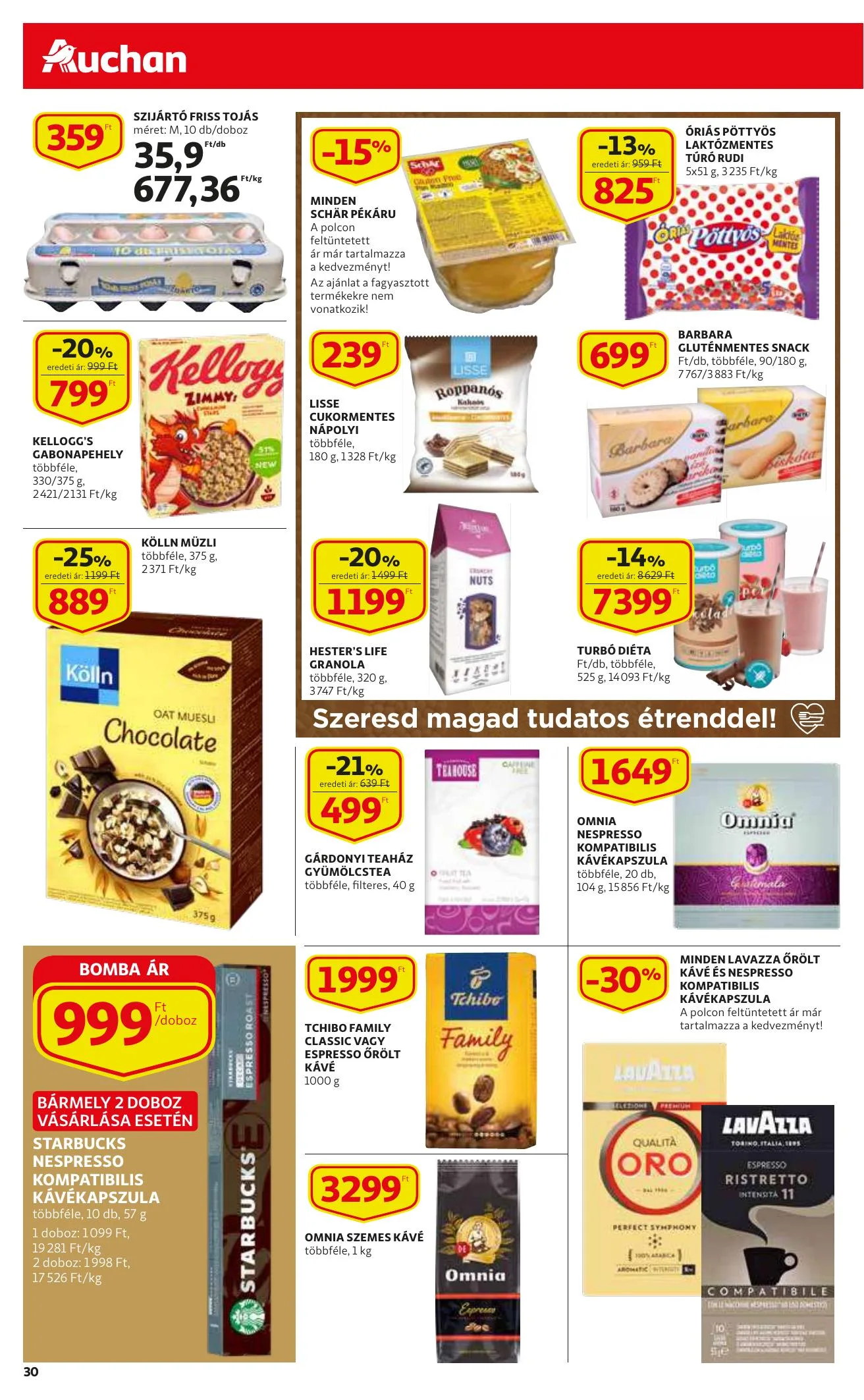 Auchan akciós újság 09.16–09.22 – 30. oldal