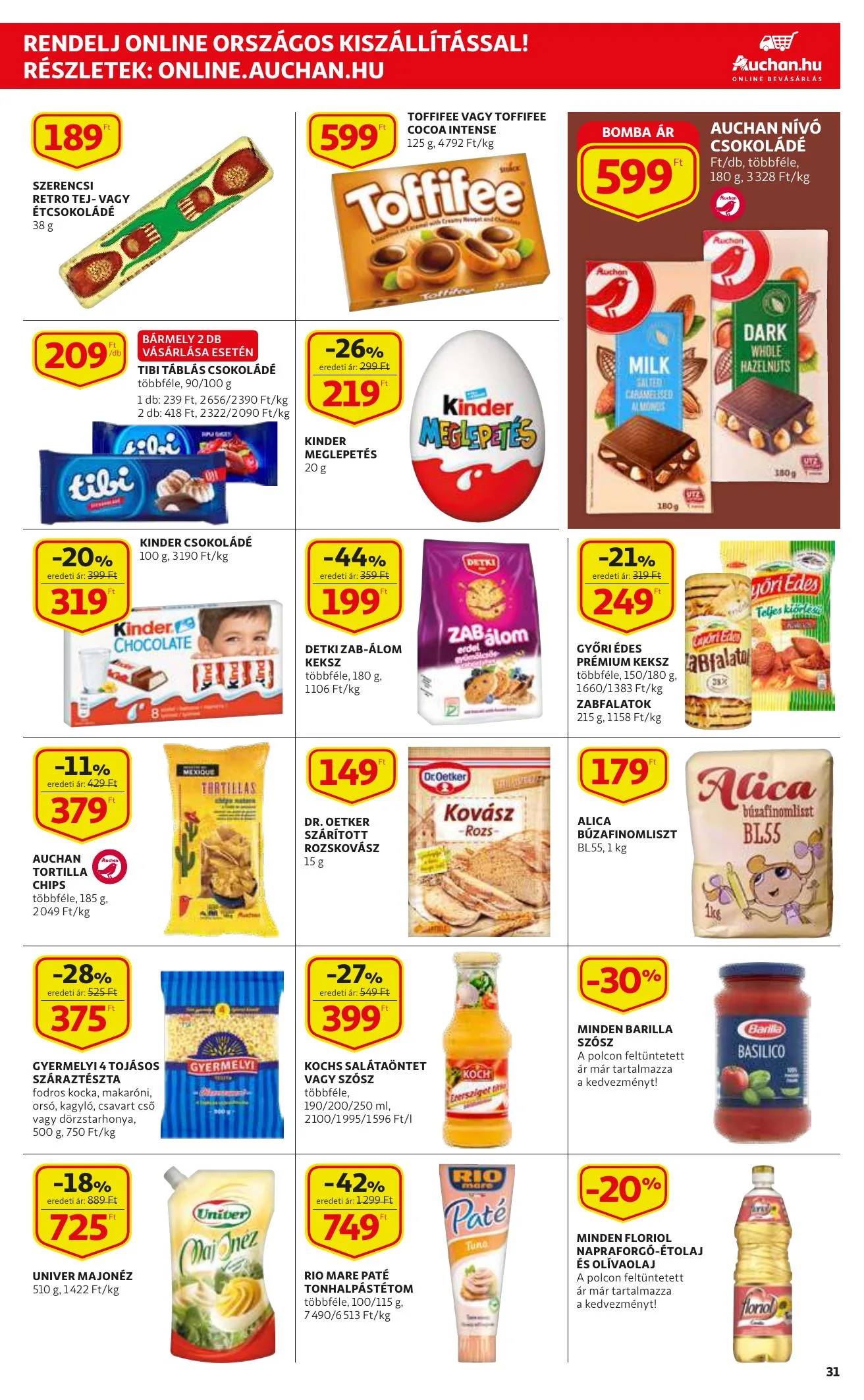 Auchan akciós újság 09.16–09.22 – 31. oldal