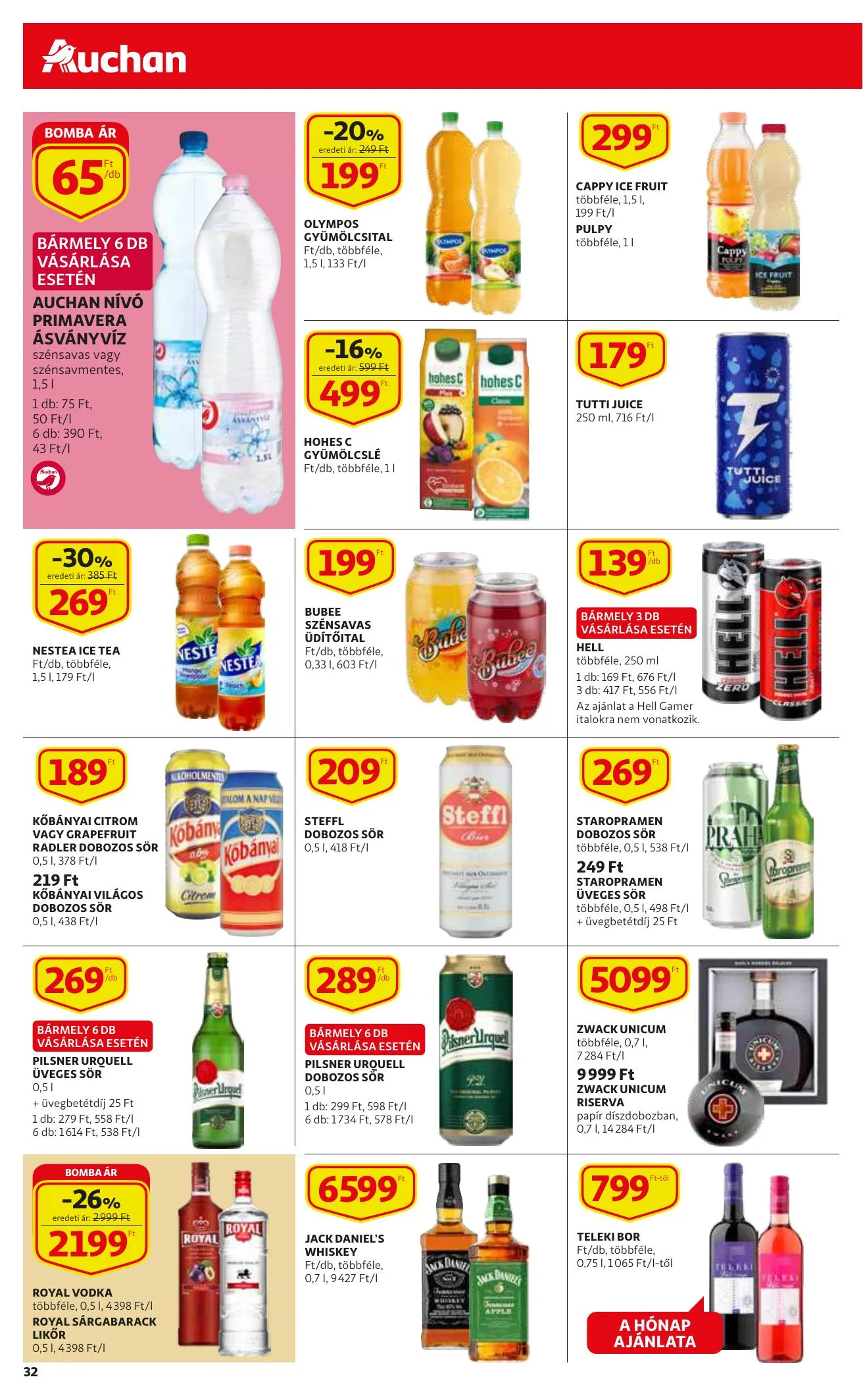 Auchan akciós újság 09.16–09.22 – 32. oldal