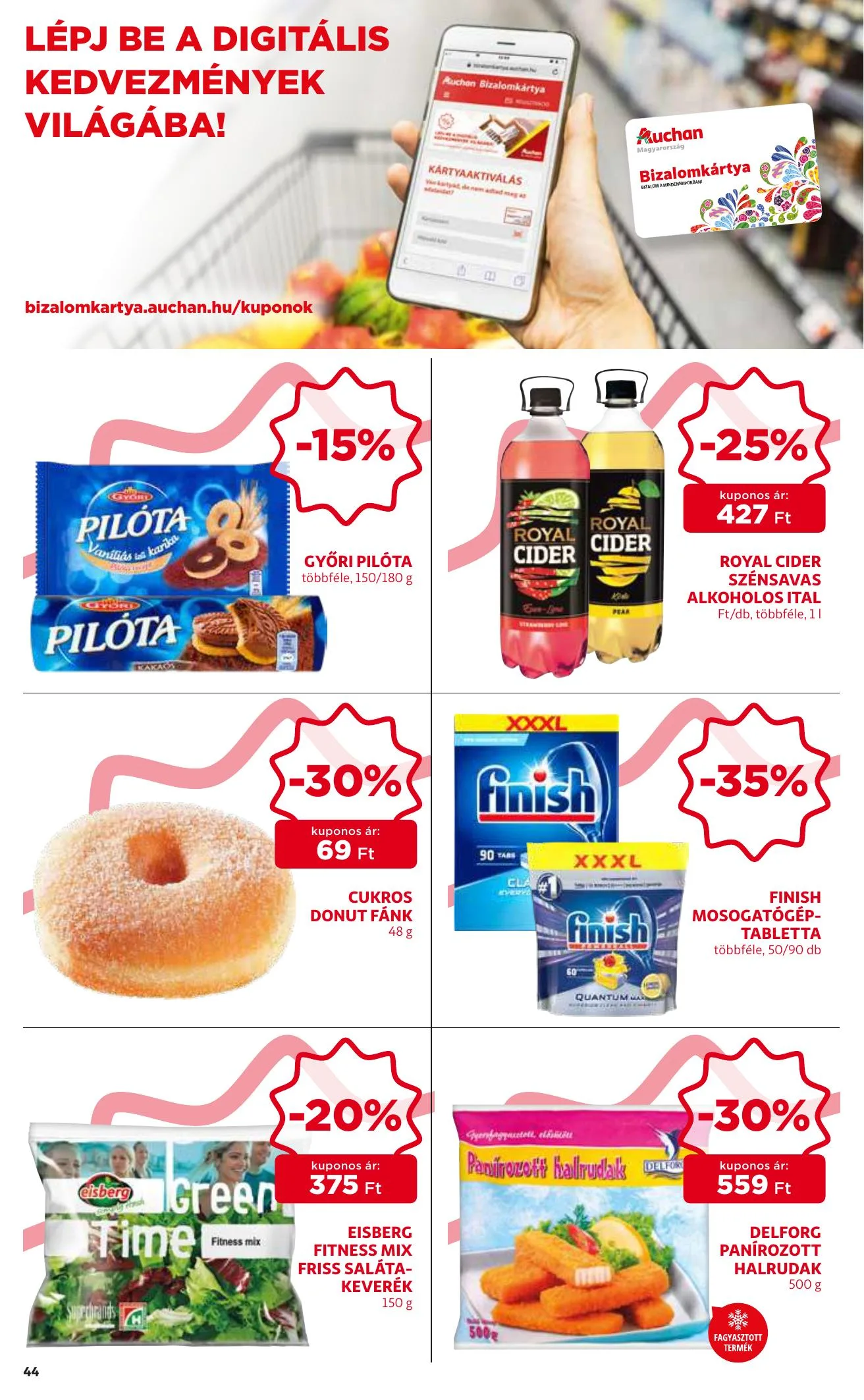 Auchan akciós újság 09.16–09.22 – 44. oldal
