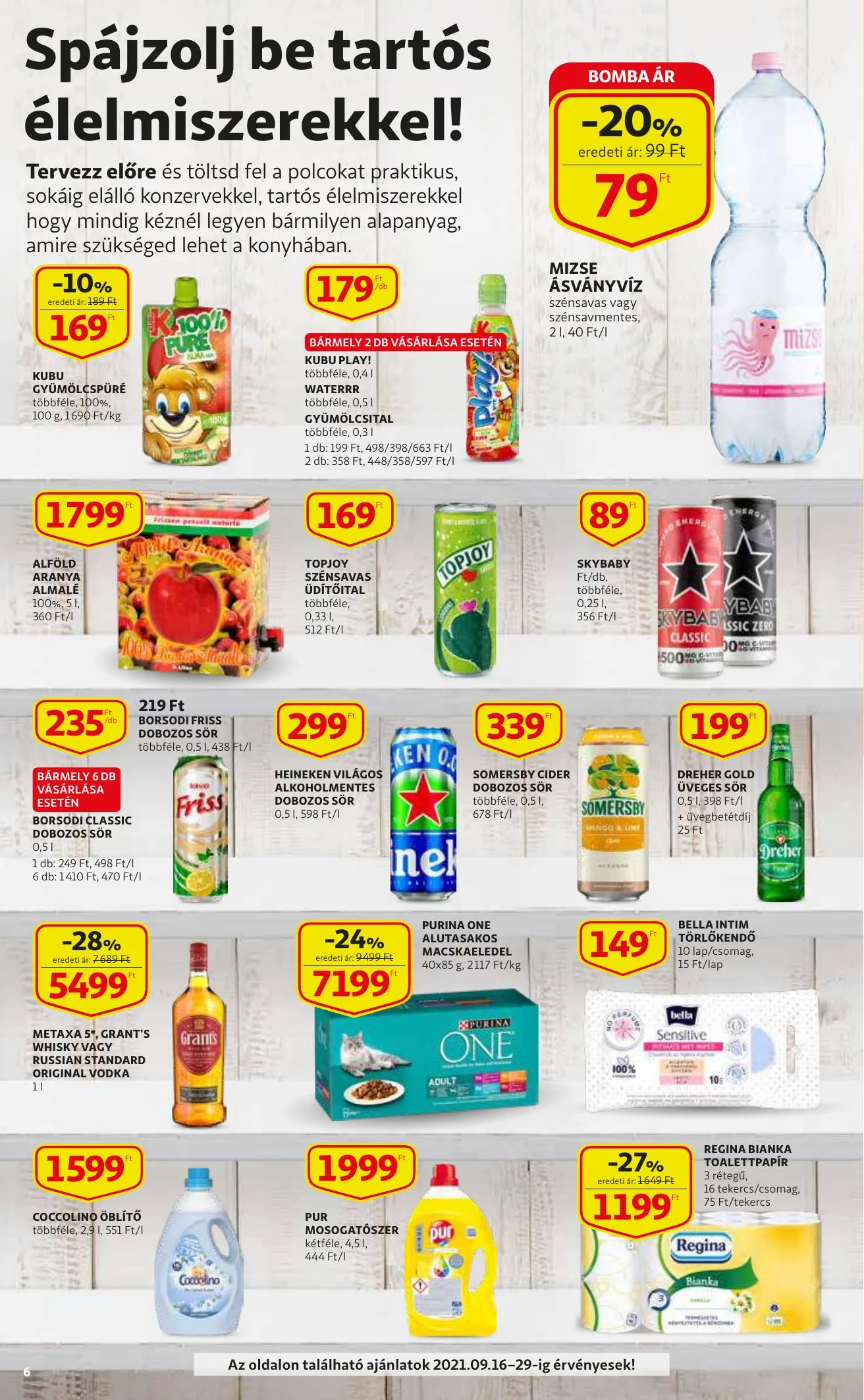 Auchan akciós újság 09.16–09.22 – 6. oldal