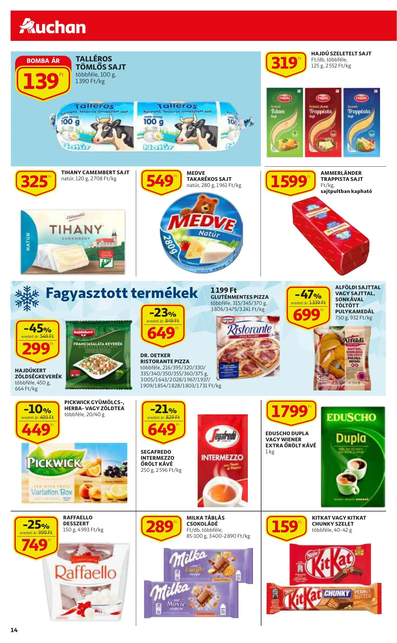 Auchan akciós újság 09.23–09.29 – 14. oldal