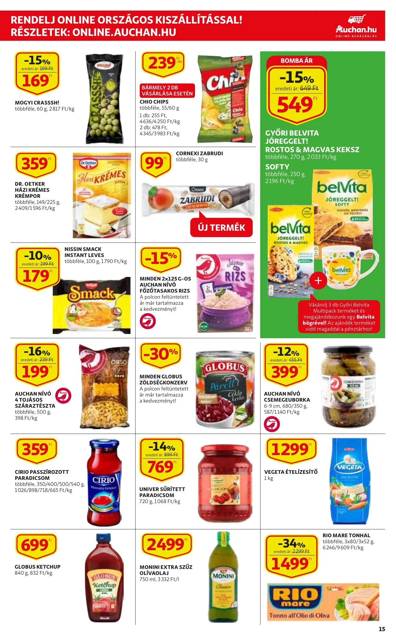 Auchan akciós újság 09.23–09.29 – 15. oldal