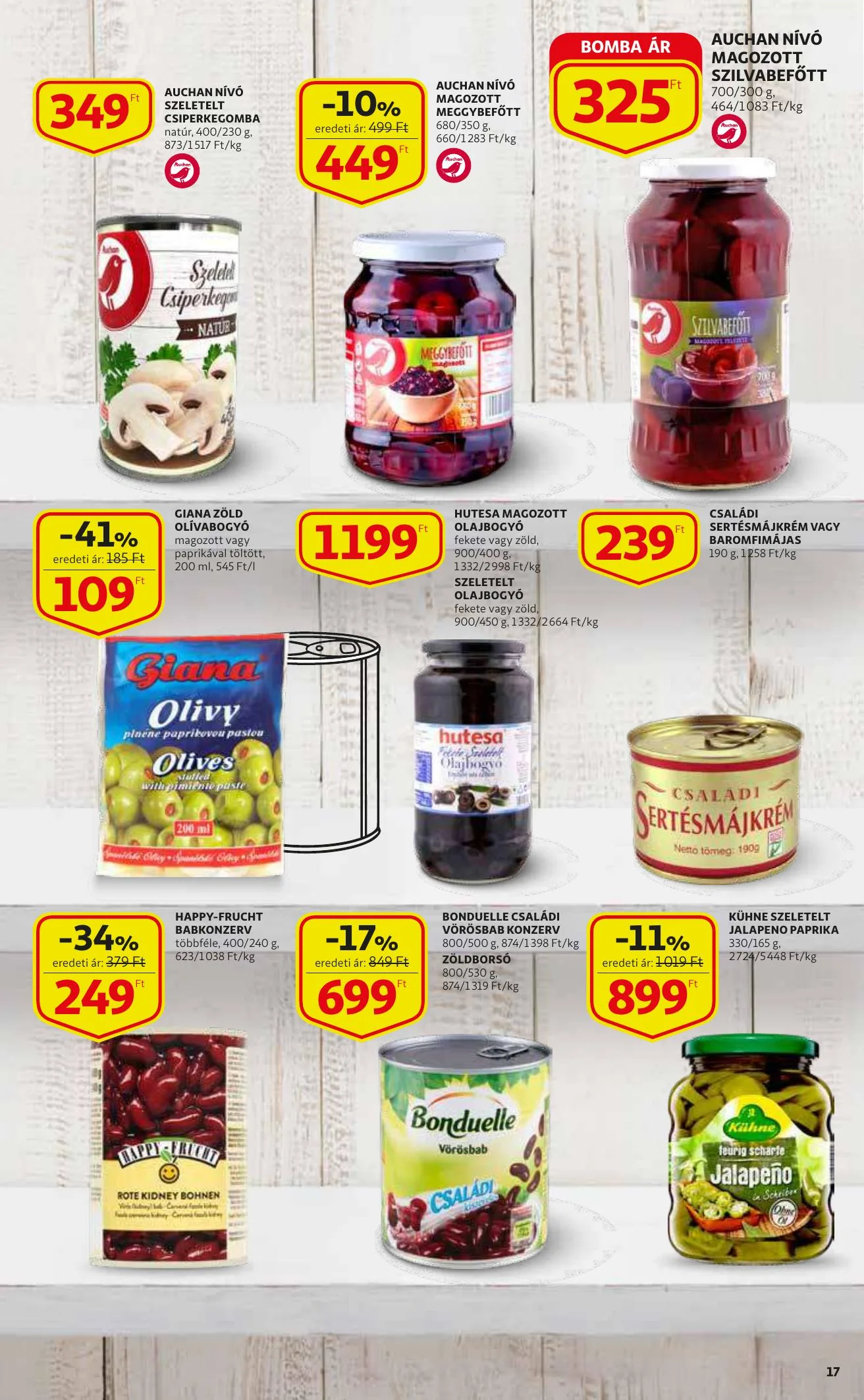 Auchan akciós újság 09.23–09.29 – 17. oldal