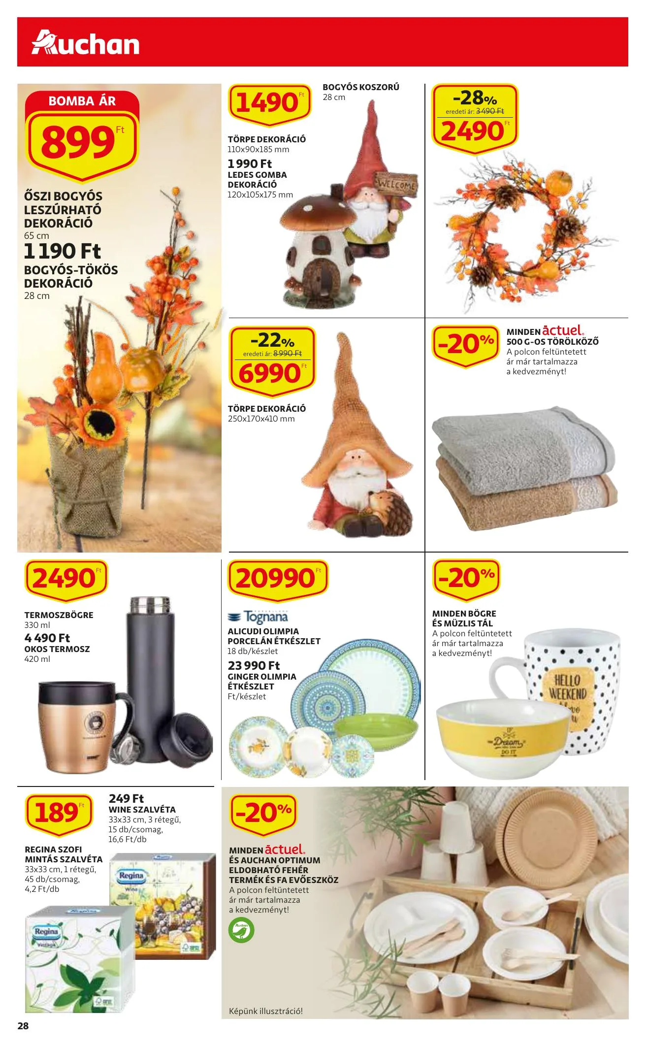Auchan akciós újság 09.23–09.29 – 28. oldal