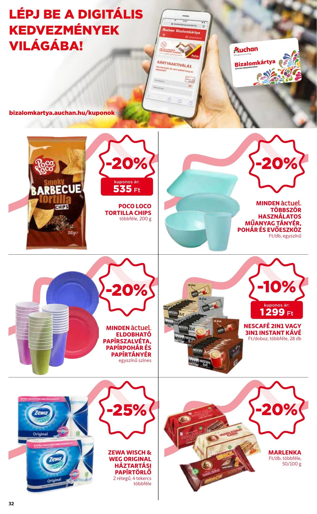 Auchan akciós újság 09.23–09.29 – 32. oldal