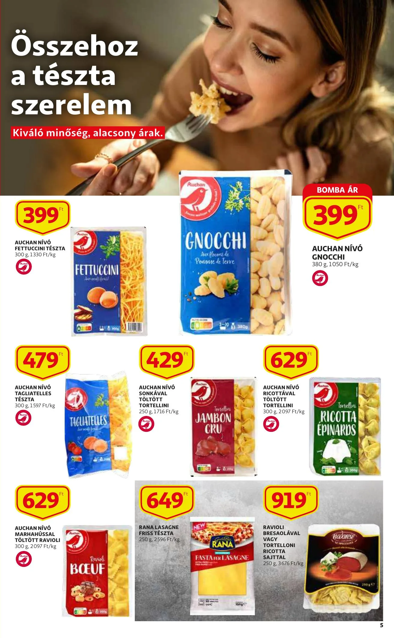 Auchan akciós újság 09.23–09.29 – 5. oldal