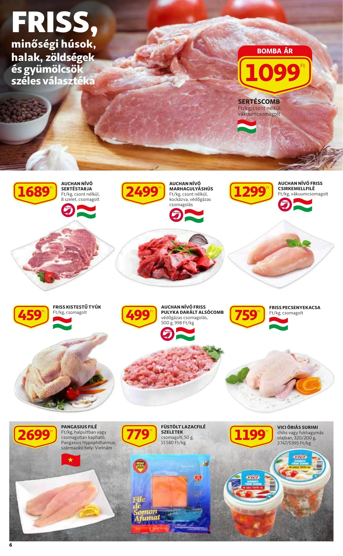 Auchan akciós újság 09.23–09.29 – 6. oldal