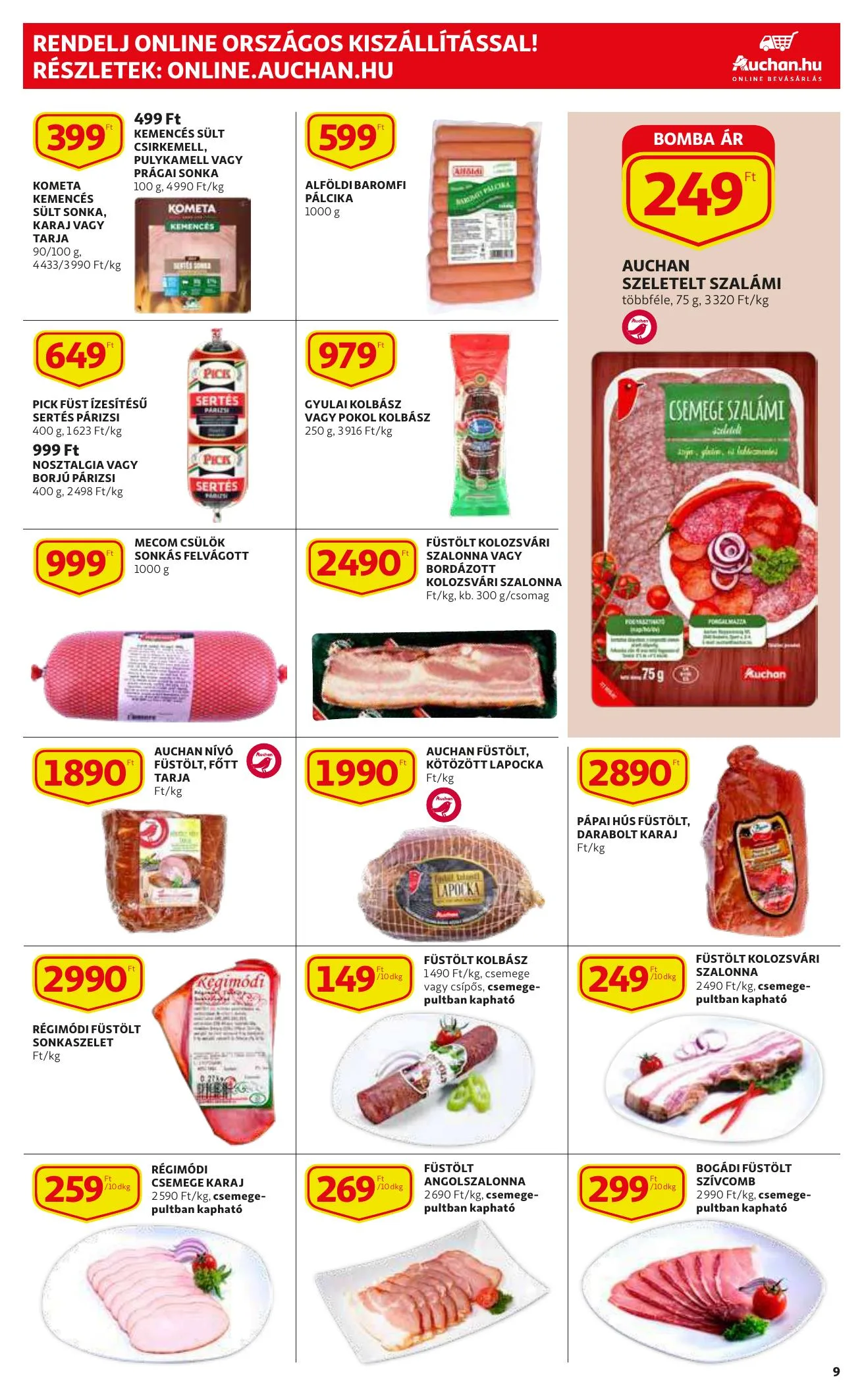 Auchan akciós újság 09.23–09.29 – 9. oldal