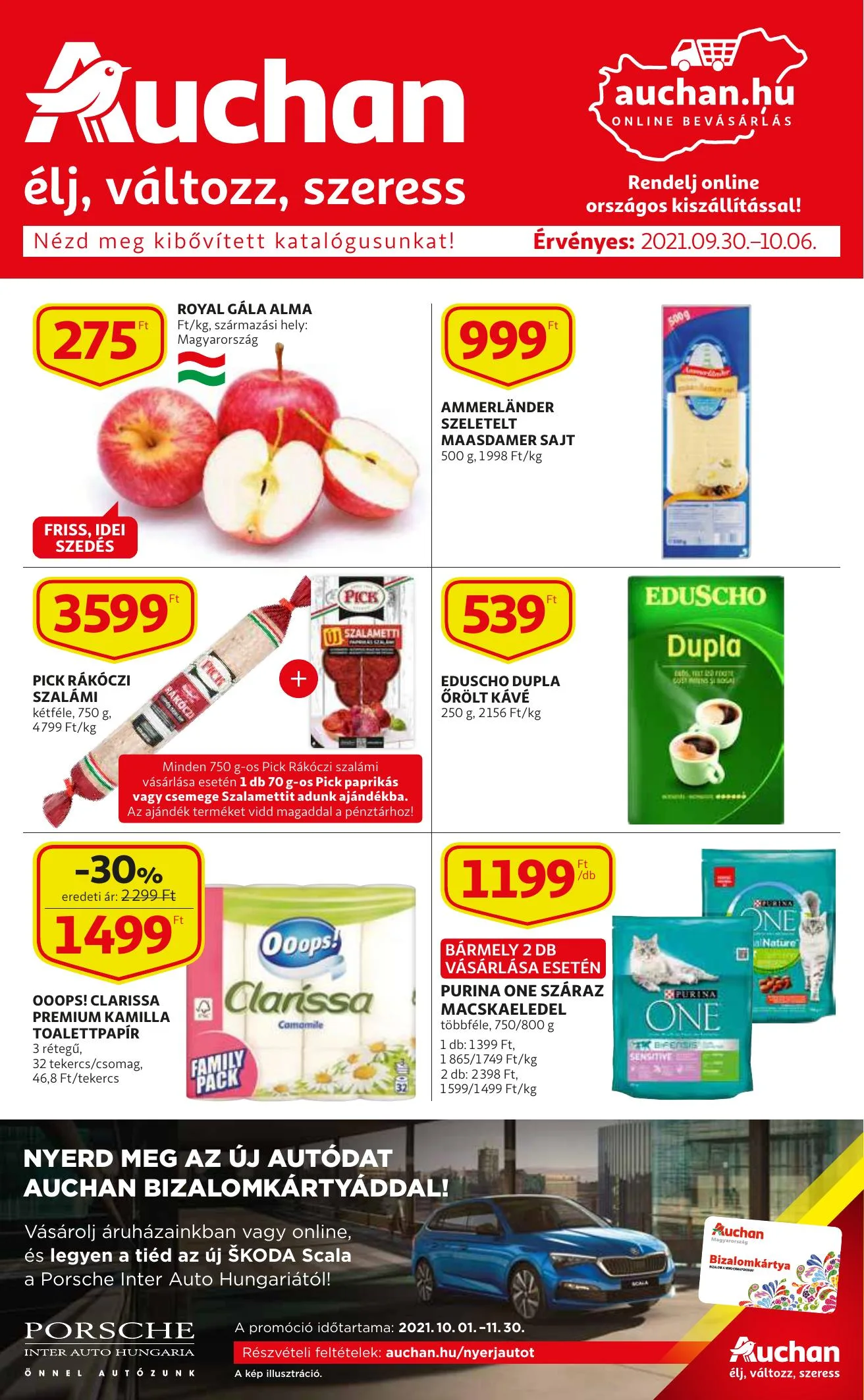 Auchan akciós újság 09.30–10.06