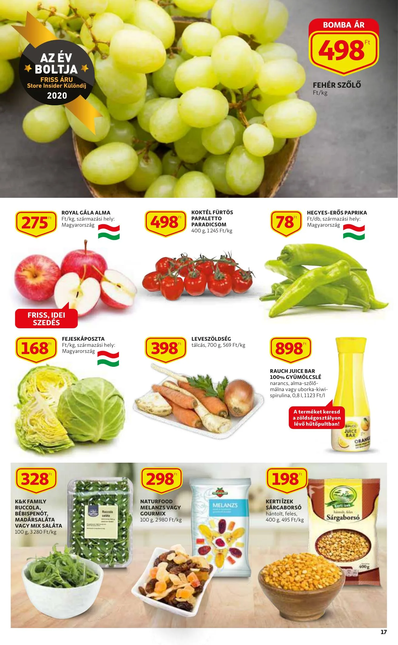Auchan akciós újság 09.30–10.06 – 17. oldal