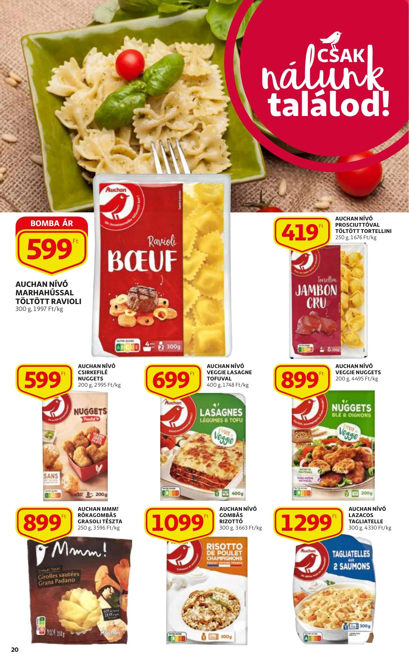 Auchan akciós újság 09.30–10.06 – 20. oldal
