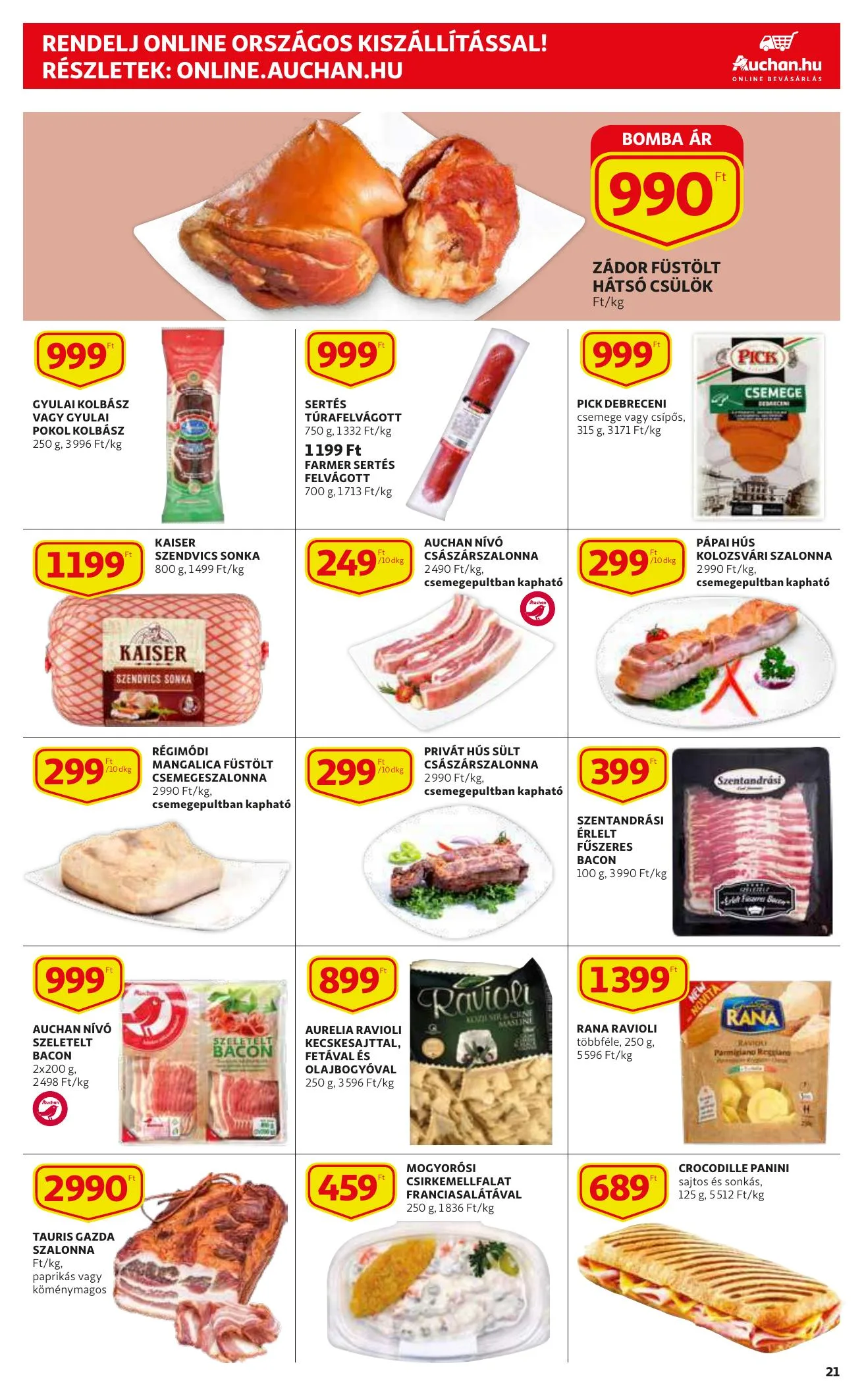 Auchan akciós újság 09.30–10.06 – 21. oldal