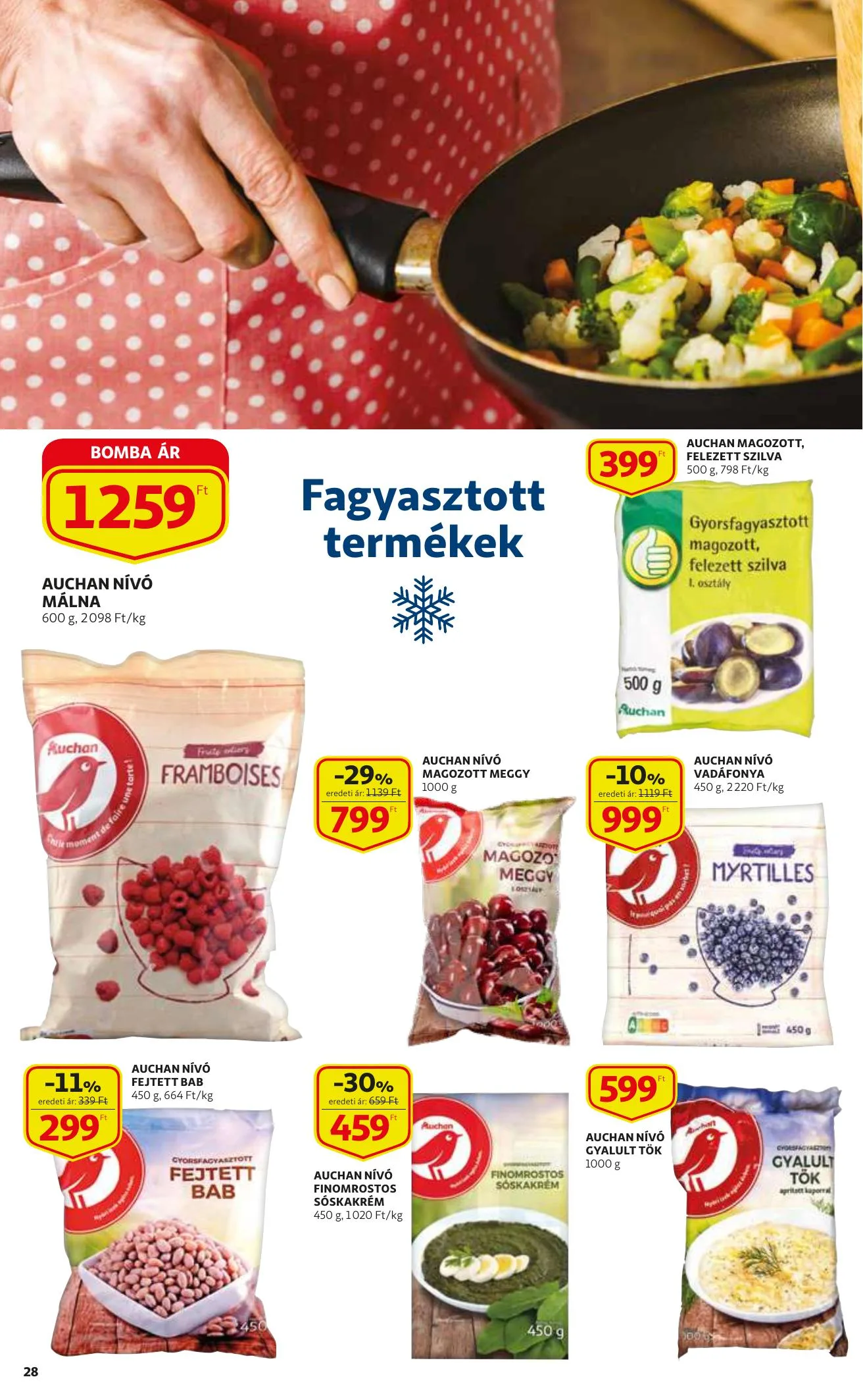 Auchan akciós újság 09.30–10.06 – 28. oldal