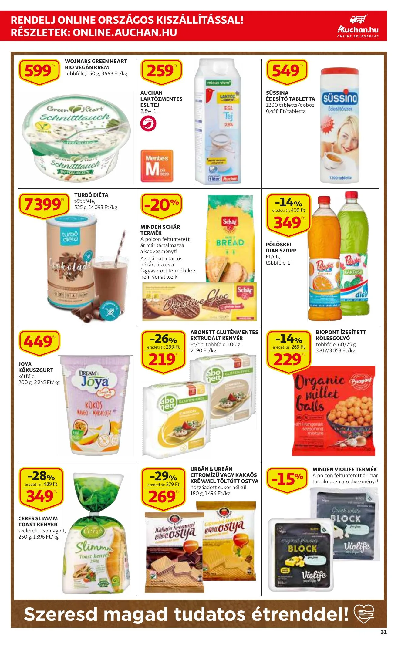 Auchan akciós újság 09.30–10.06 – 31. oldal